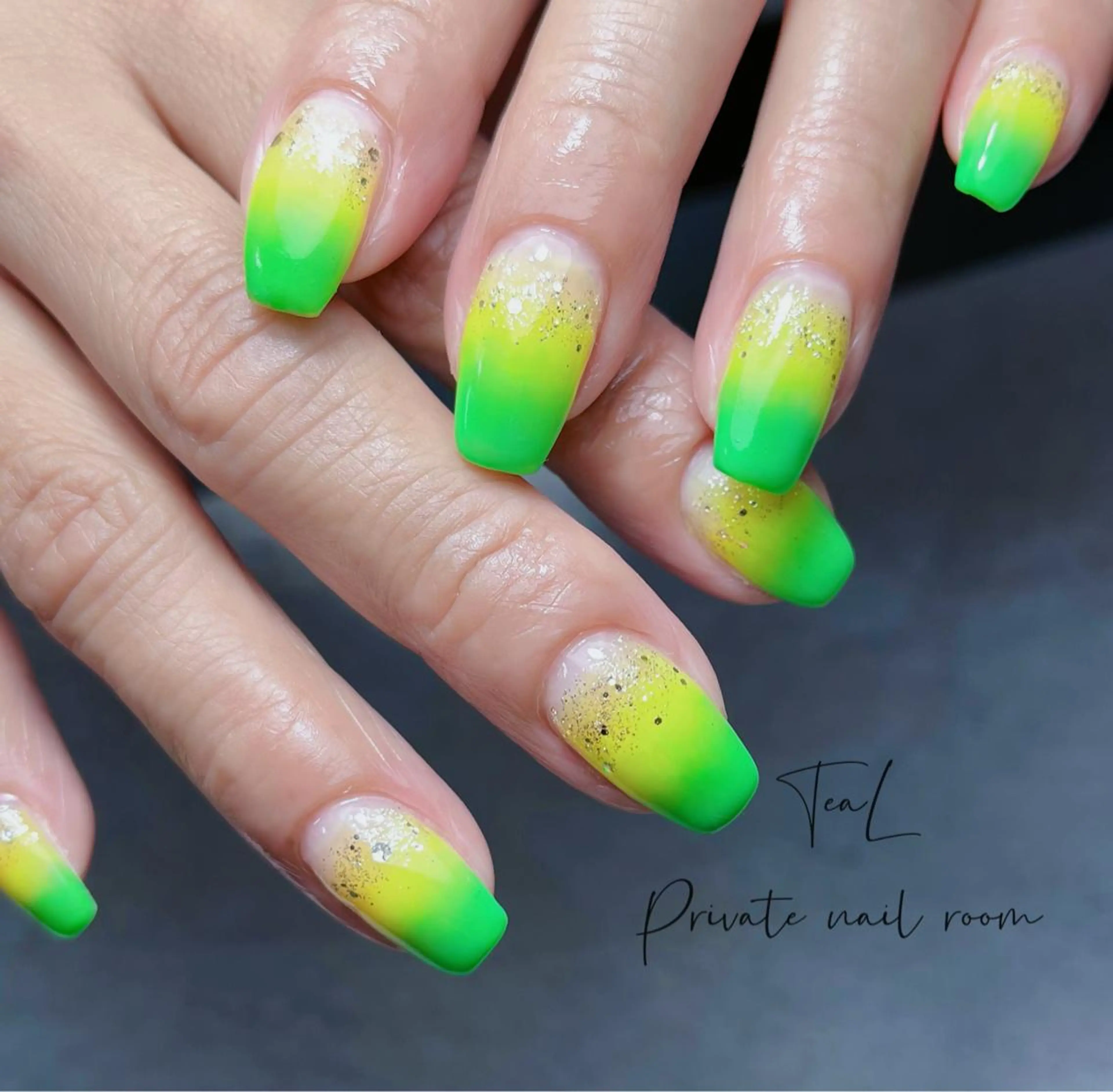 ネイル ハンドネイル TeaL nailのネイルデザイン