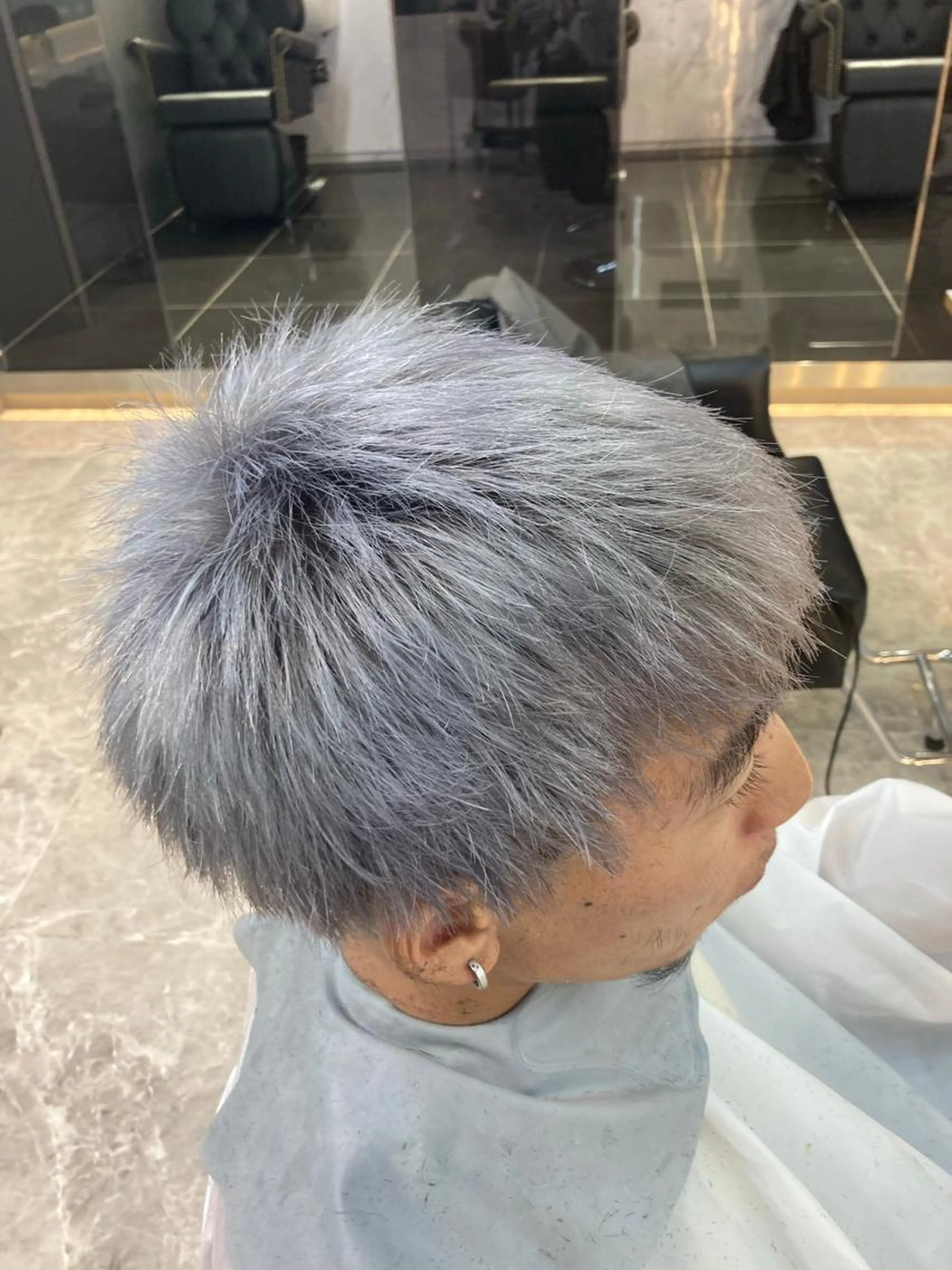 🎱メンズ似合わせカット🎱＋✨️ブリーチ＋艶カラー✨️＋3STEPトリートメントの写真