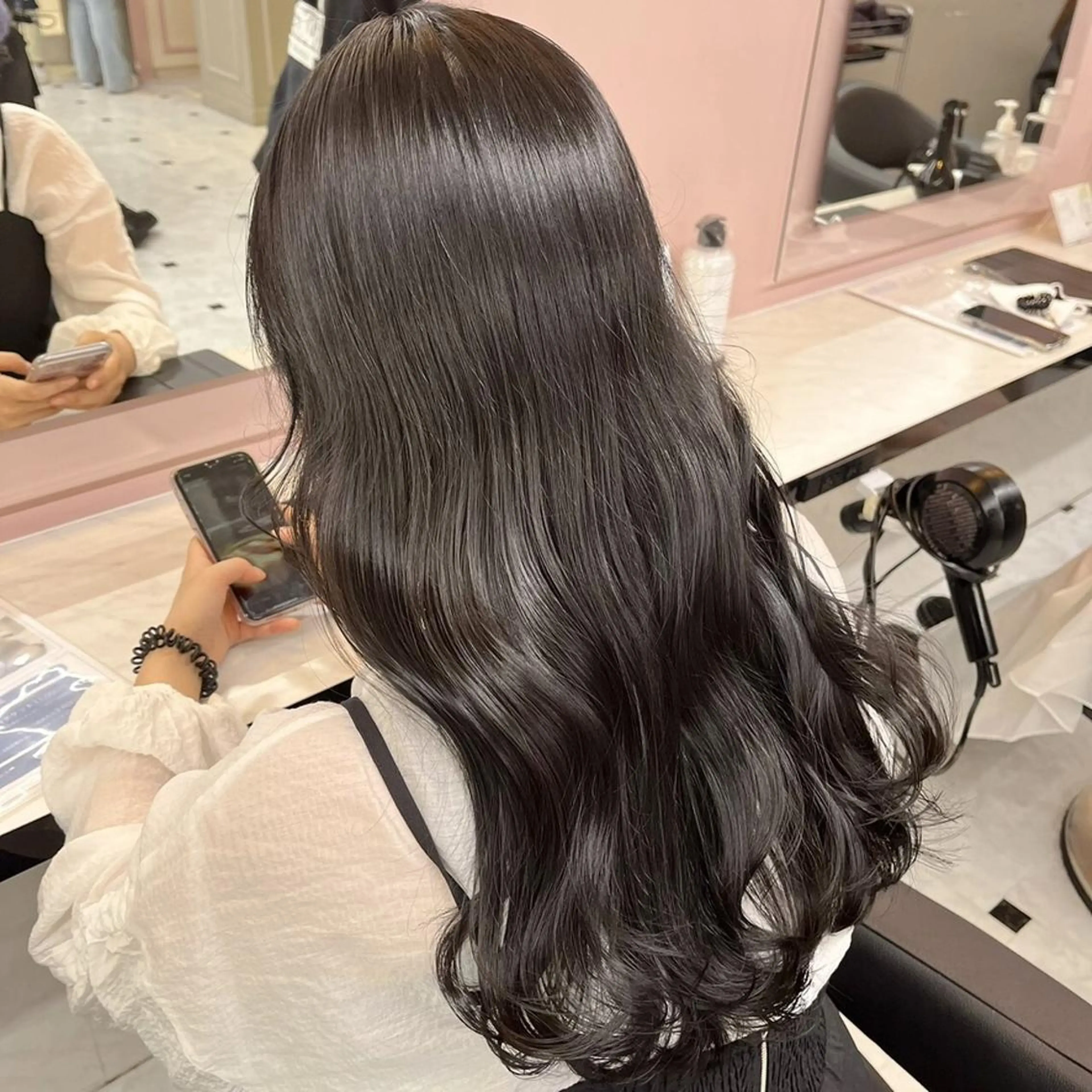 カラー 上品ツヤ/ブラウン タイキ🤎🏹のヘアスタイル