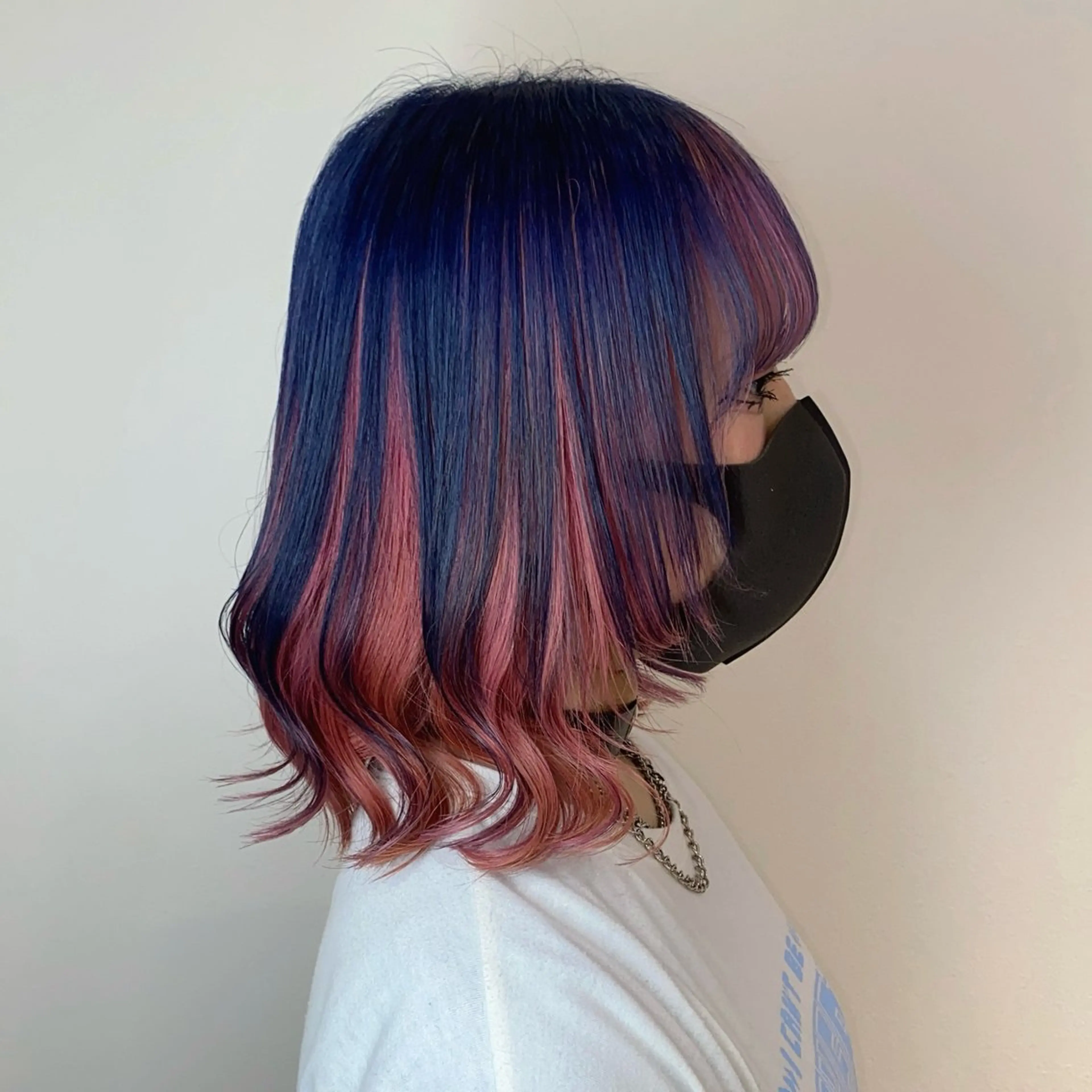 ミディアム カラー ★デザインカラー ハイトーン ももか★のヘアスタイル