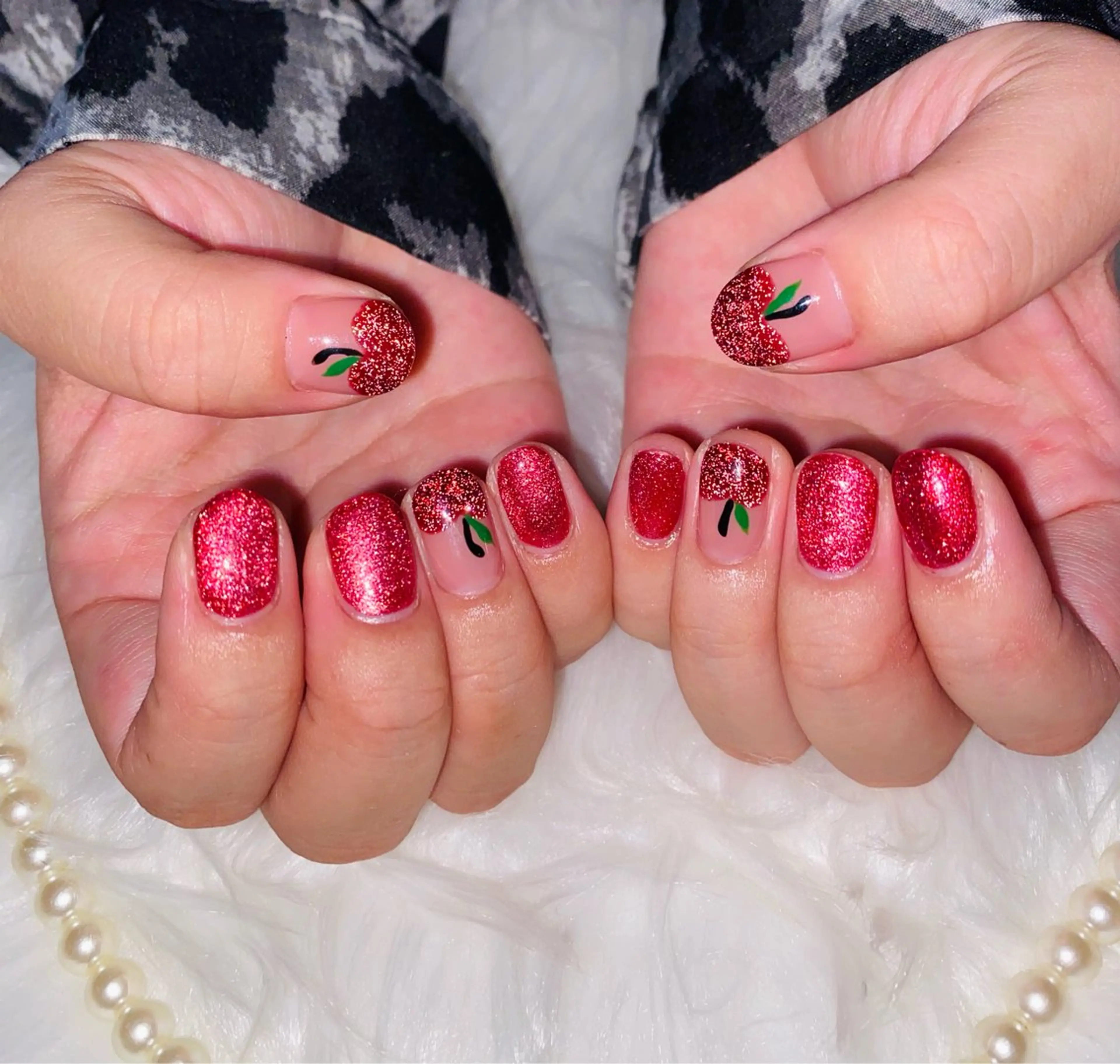 ネイル マグネットネイル ショートネイル Nail Yunaのネイルデザイン