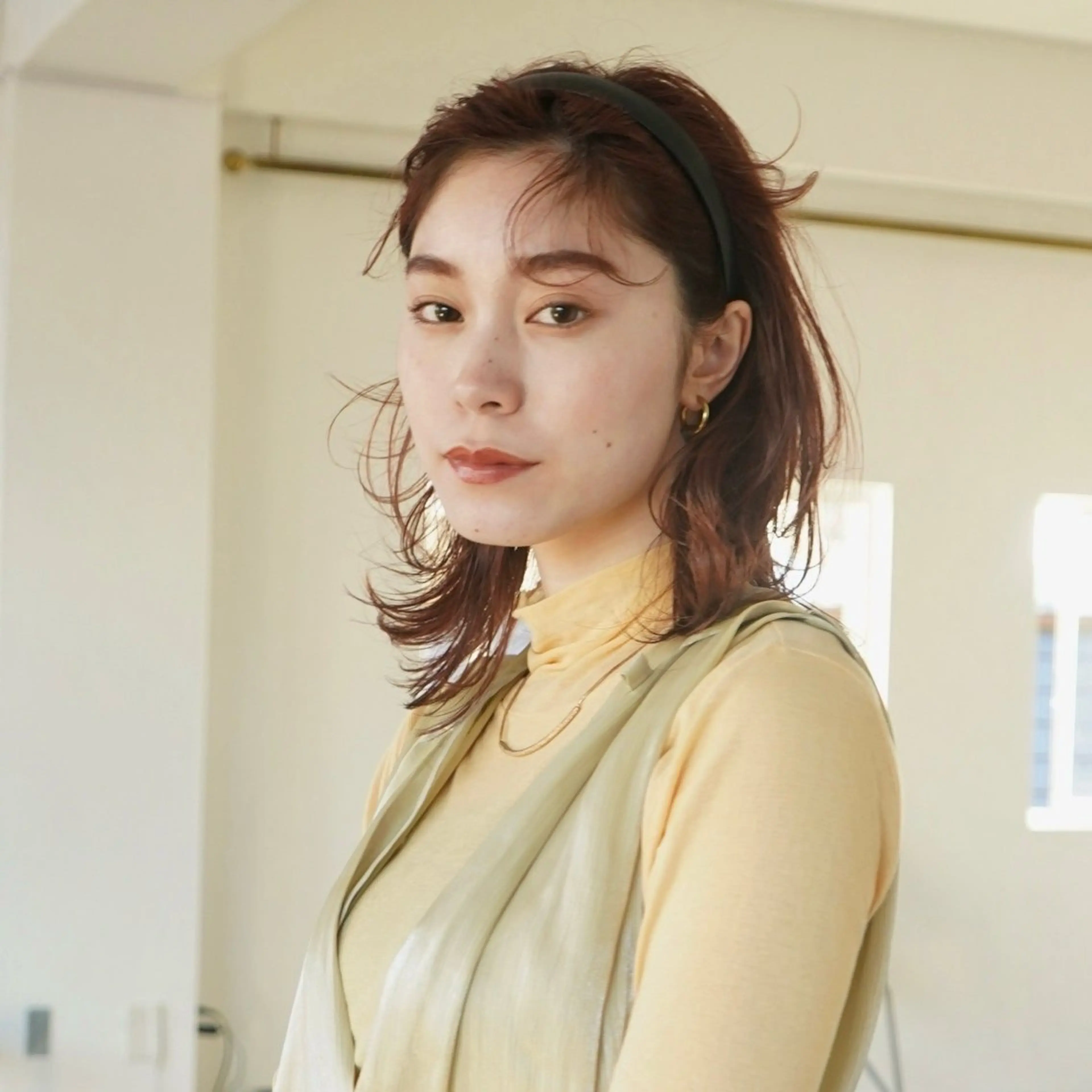 ミディアム 新潟/万代/ベージュ ダブルカラー髙橋魁真のヘアスタイル