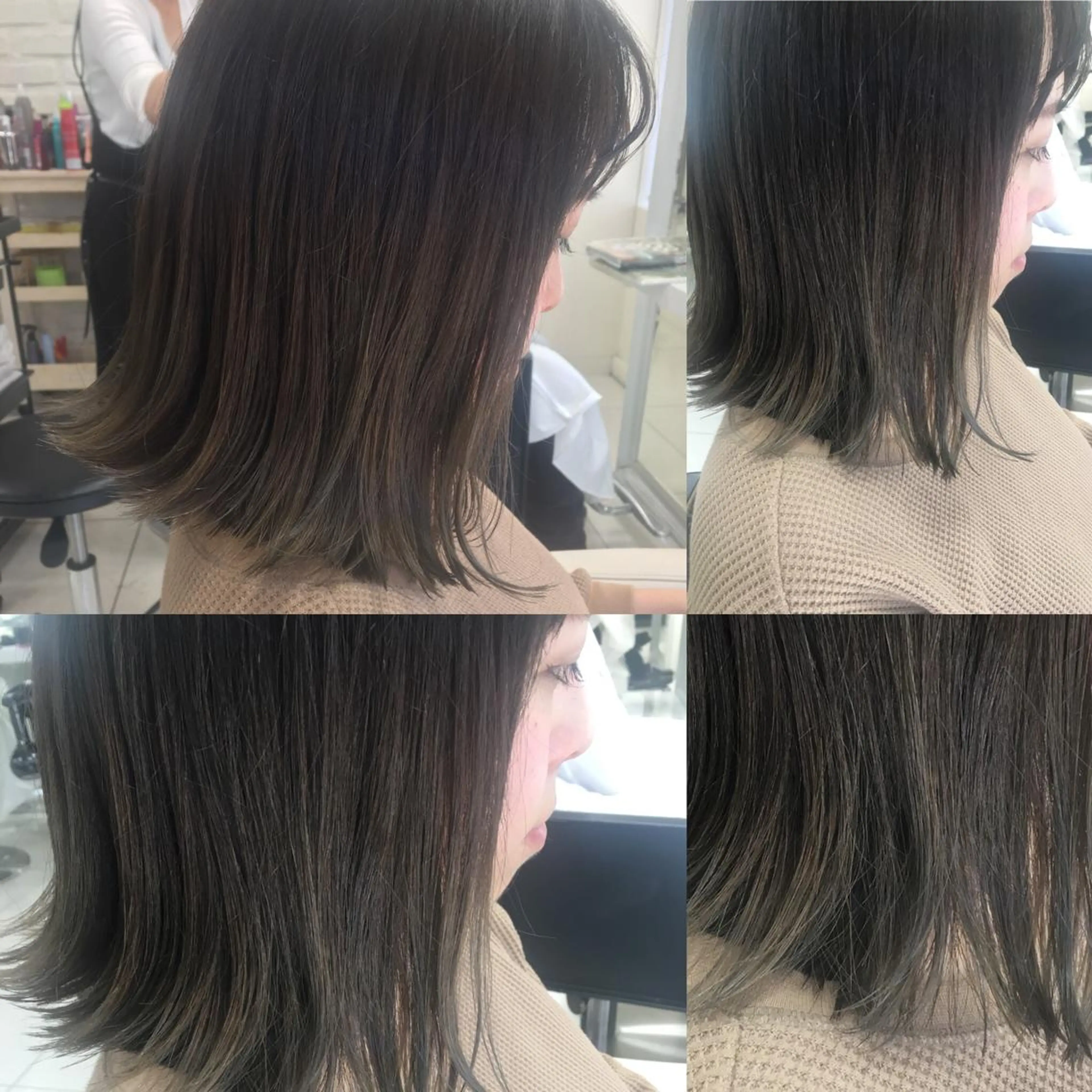 ミディアム K kasumiのヘアスタイル
