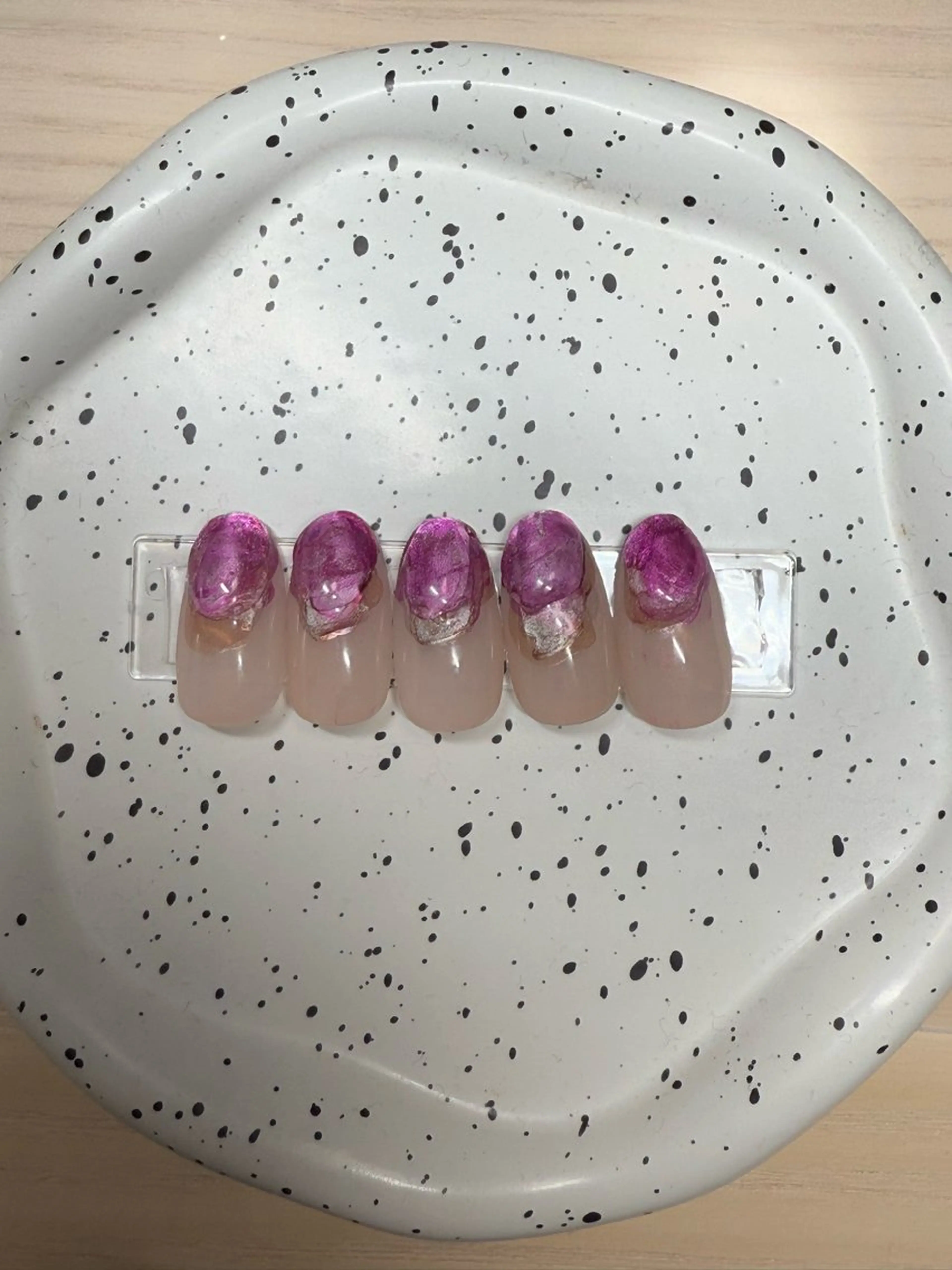 ネイル ニュアンスネイル ハンドネイル デ・アイム「nail salon MIMIPARUN」所属・ナリス化粧品 MIMIPARUNのネイルデザイン