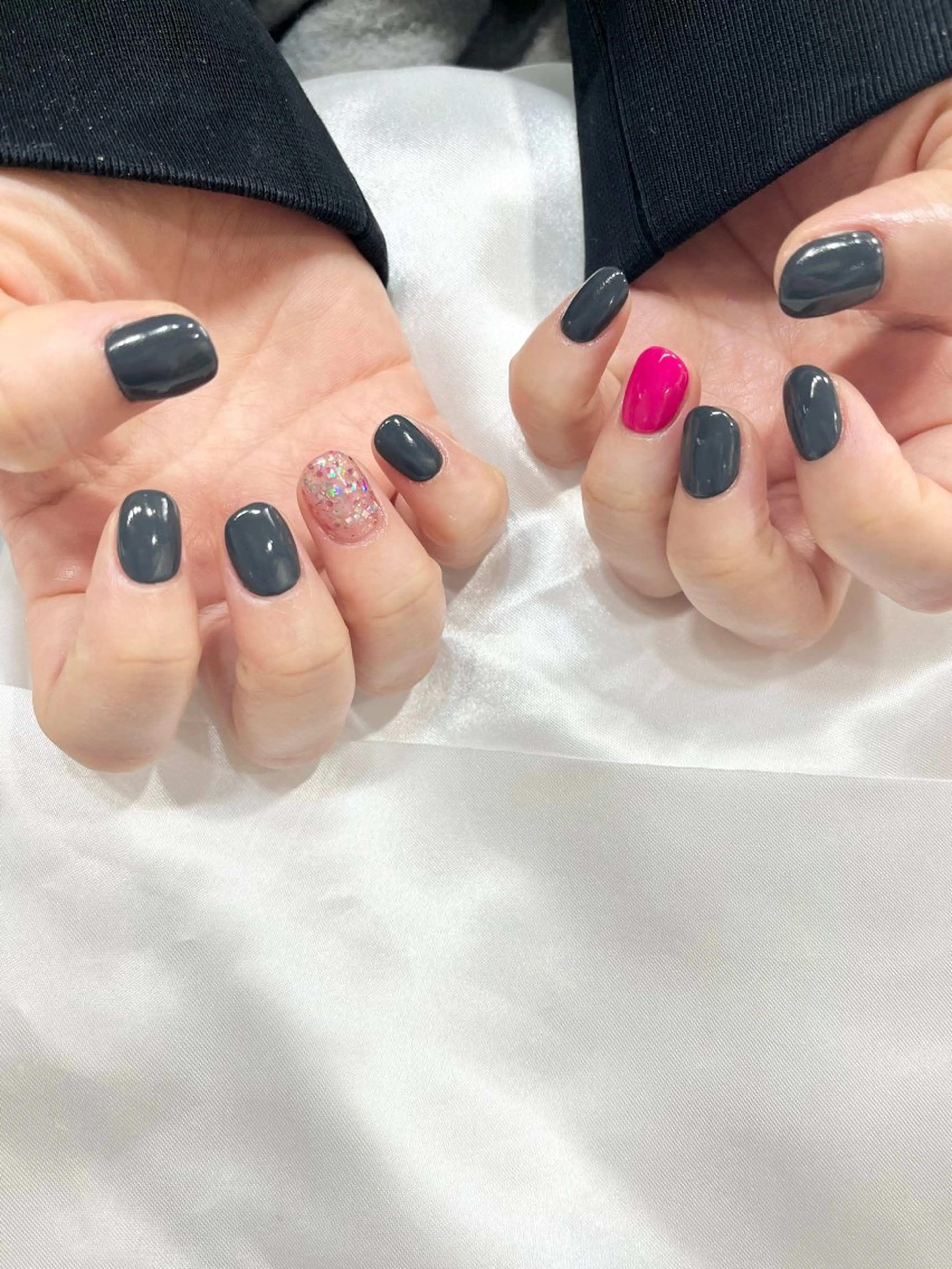 ネイル ピンク ハンドネイル フットネイル nailsister ただのネイルデザイン