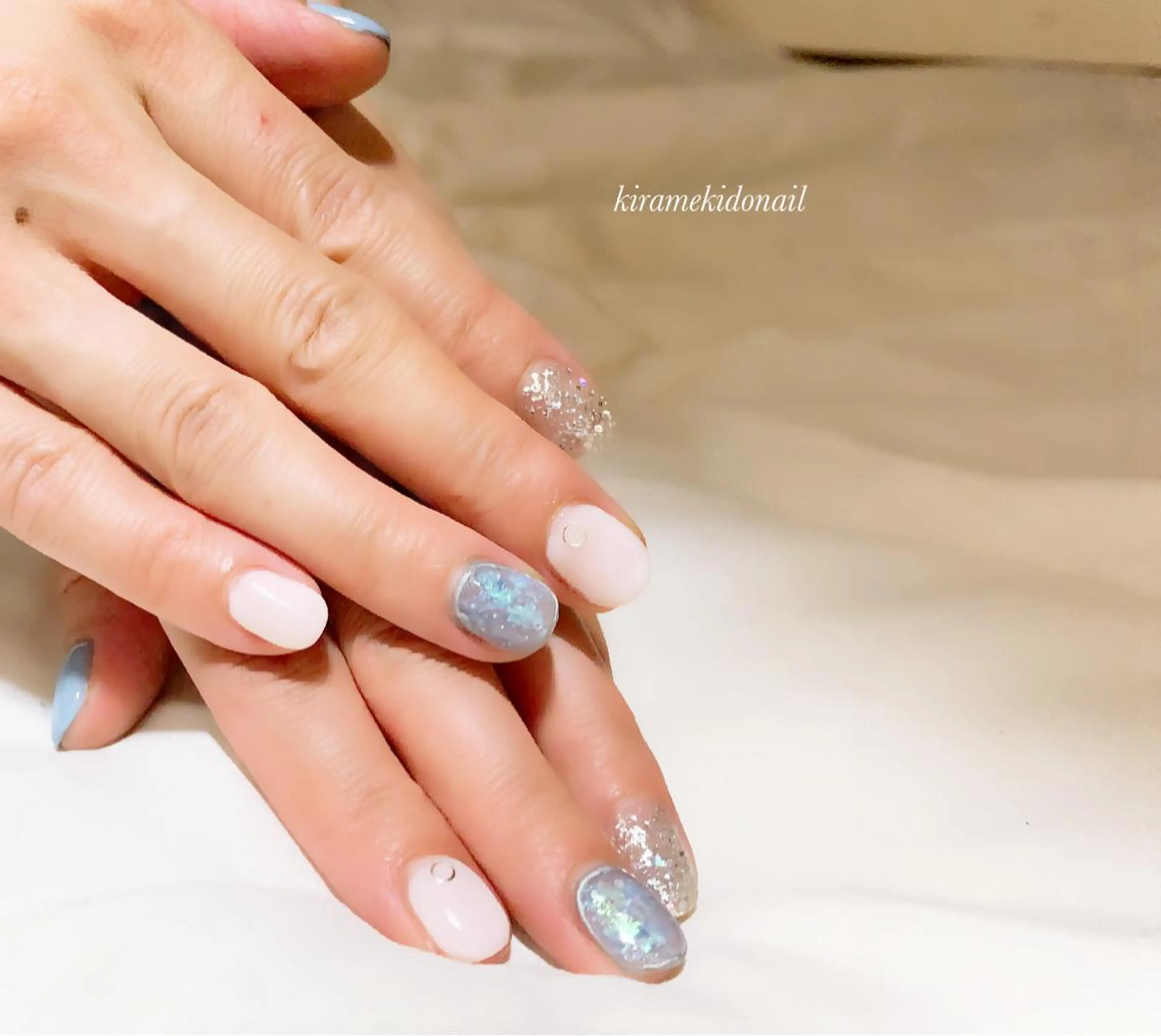 ネイル ハンドネイル kiramekido nail salon所属・林 禅のネイルデザイン