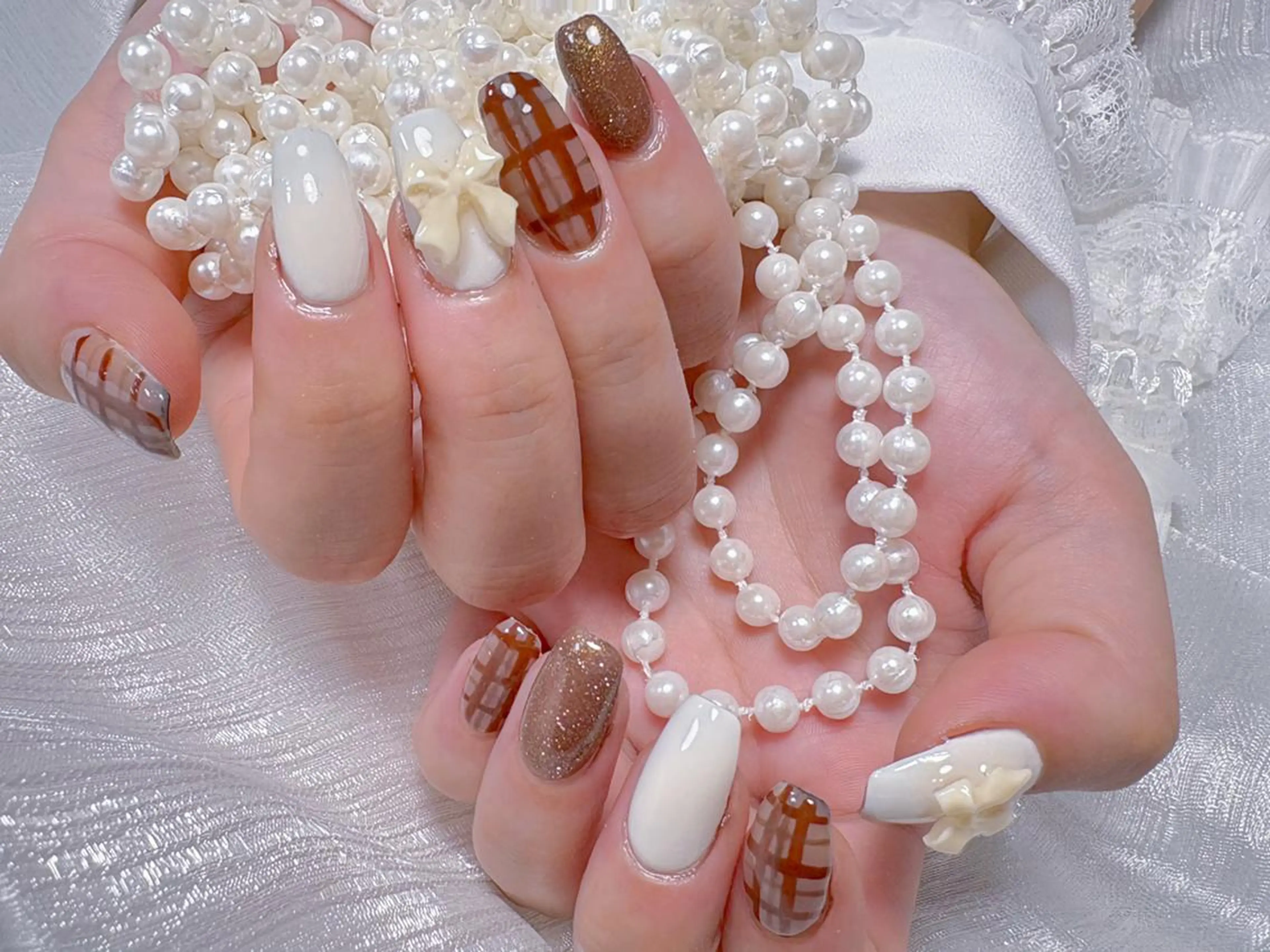 ネイル ハンドネイル 💙羽生 彩光💙のネイルデザイン