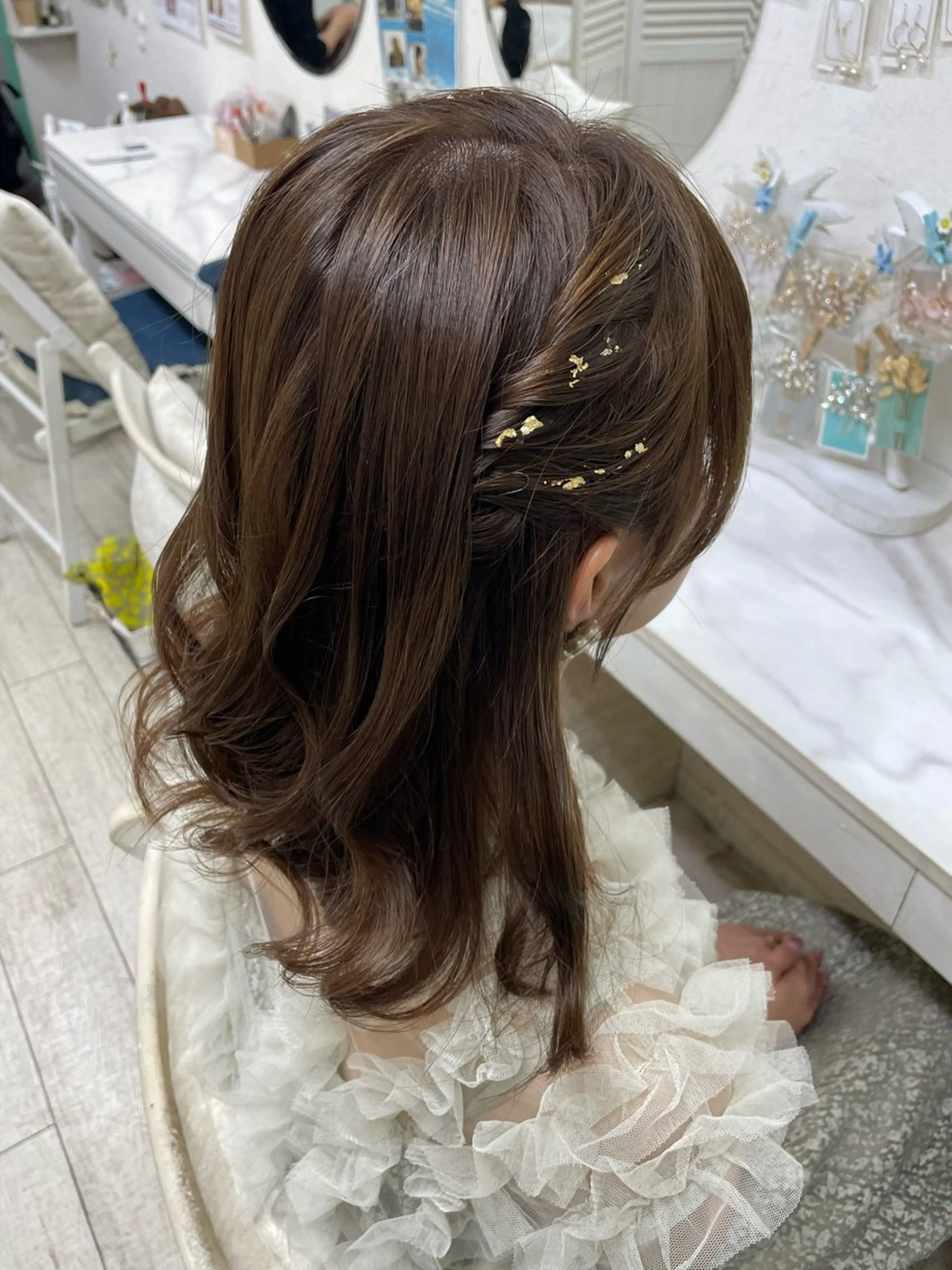 セミロング ヘアセット 六本木/ヘアセット /hairmakeのヘアスタイル