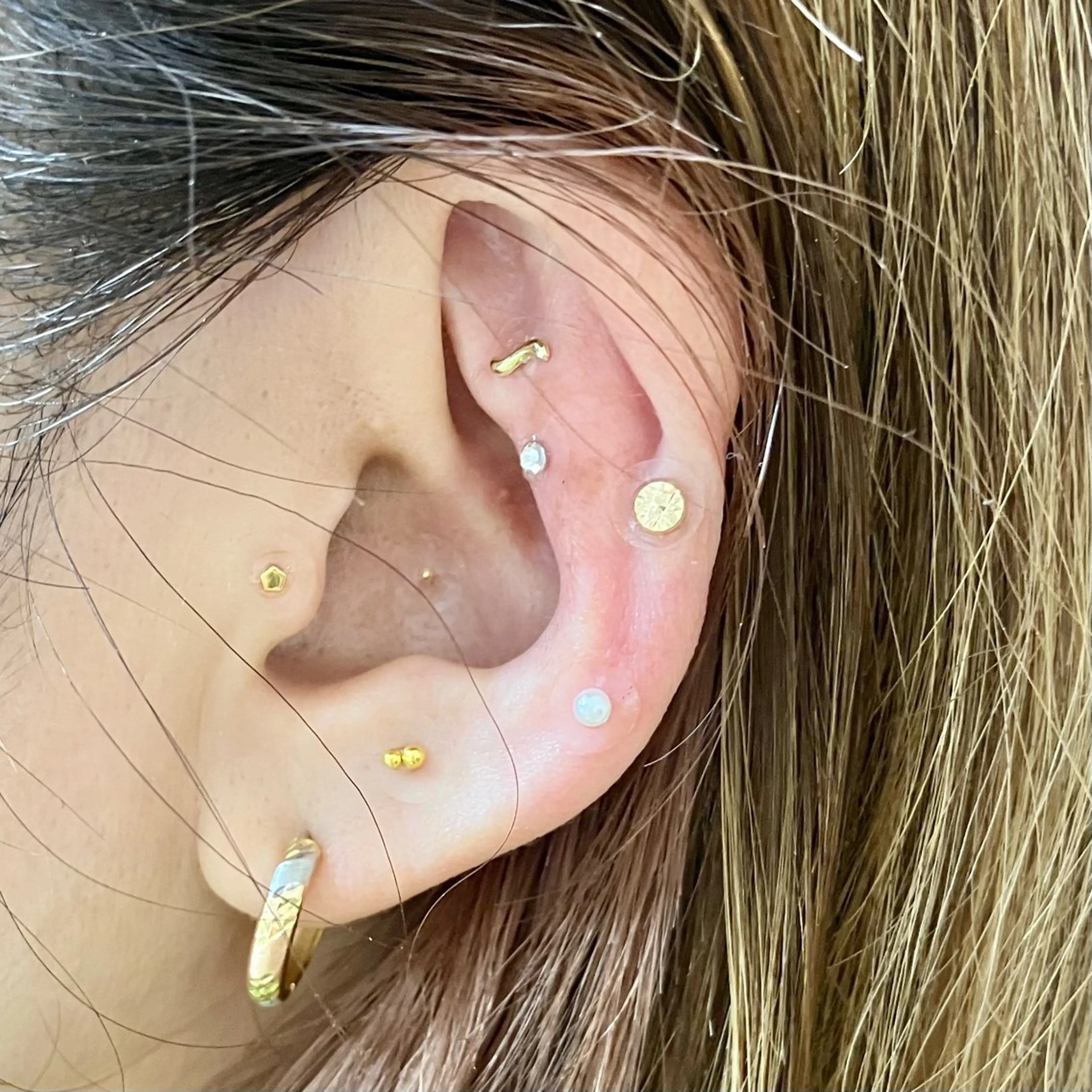 京都桂/フィルイン /自爪育成/三品のネイルデザイン