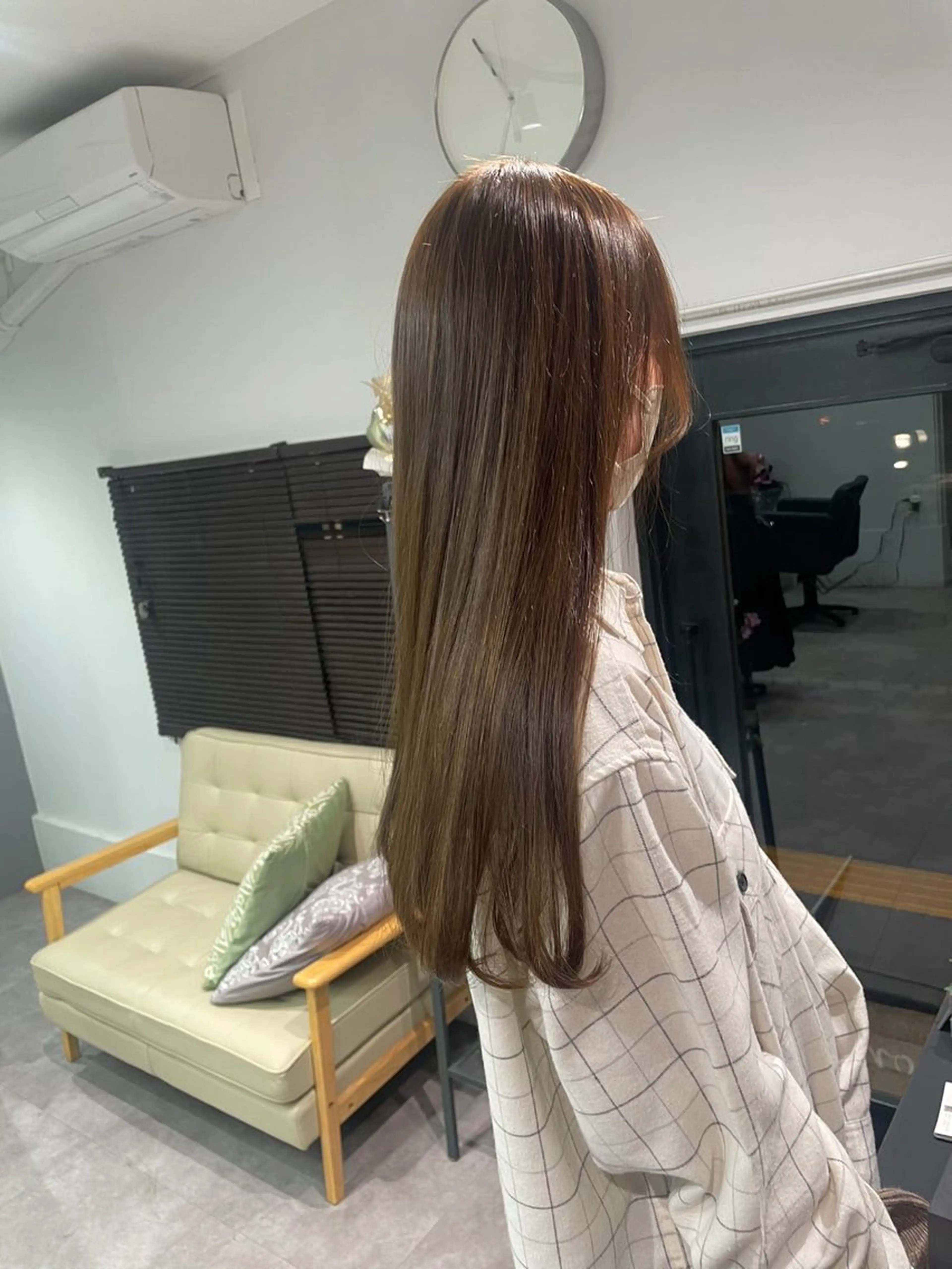 メンテナンスカット＋低刺激カラー✨️⚠️カットは5センチ以内になります！の写真