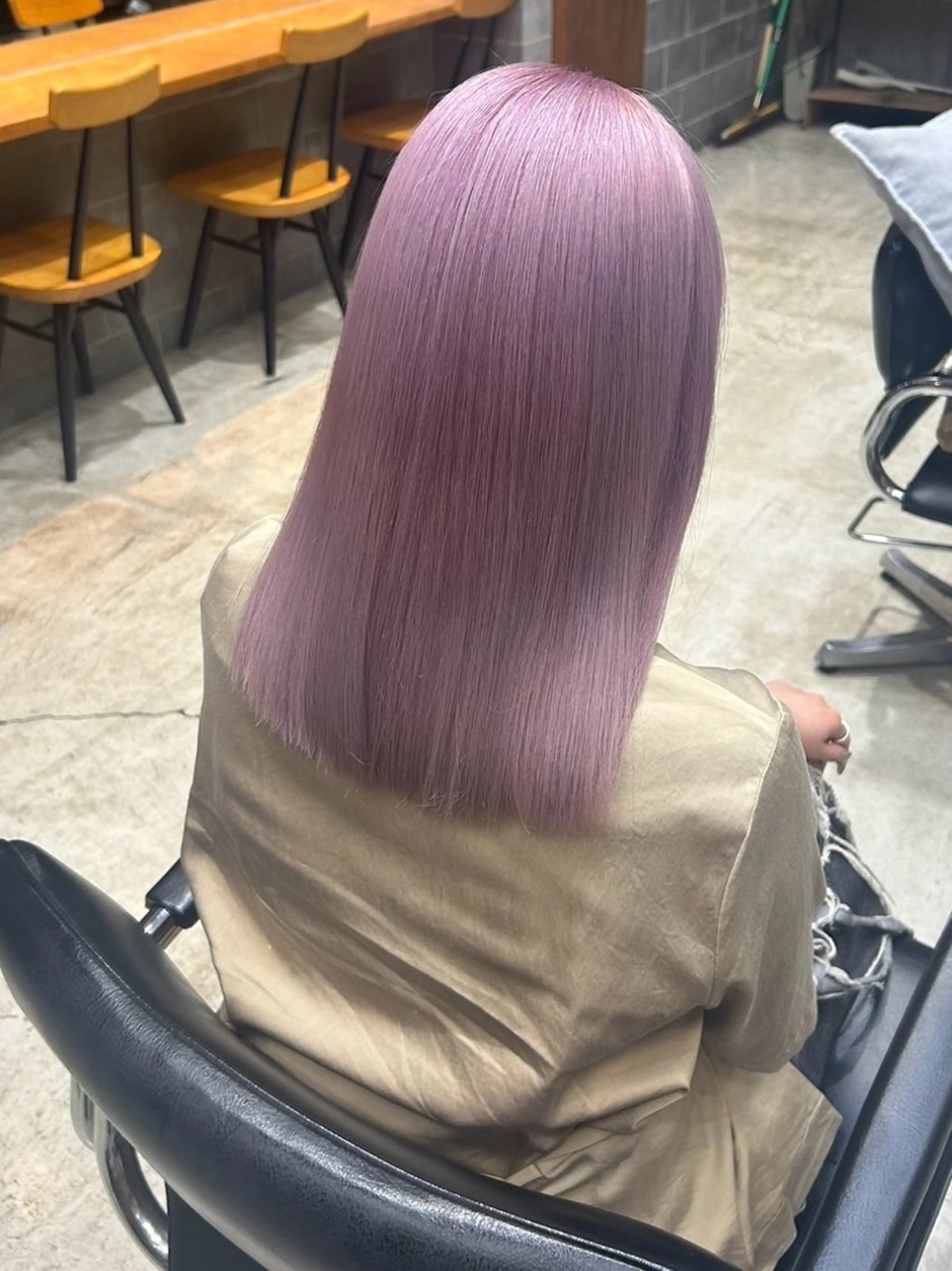 🎀ブリーチ込カラー【ブリーチ歴無し又はリタッチ幅1~2センチの方限定メニュー】ミニモ学割の写真