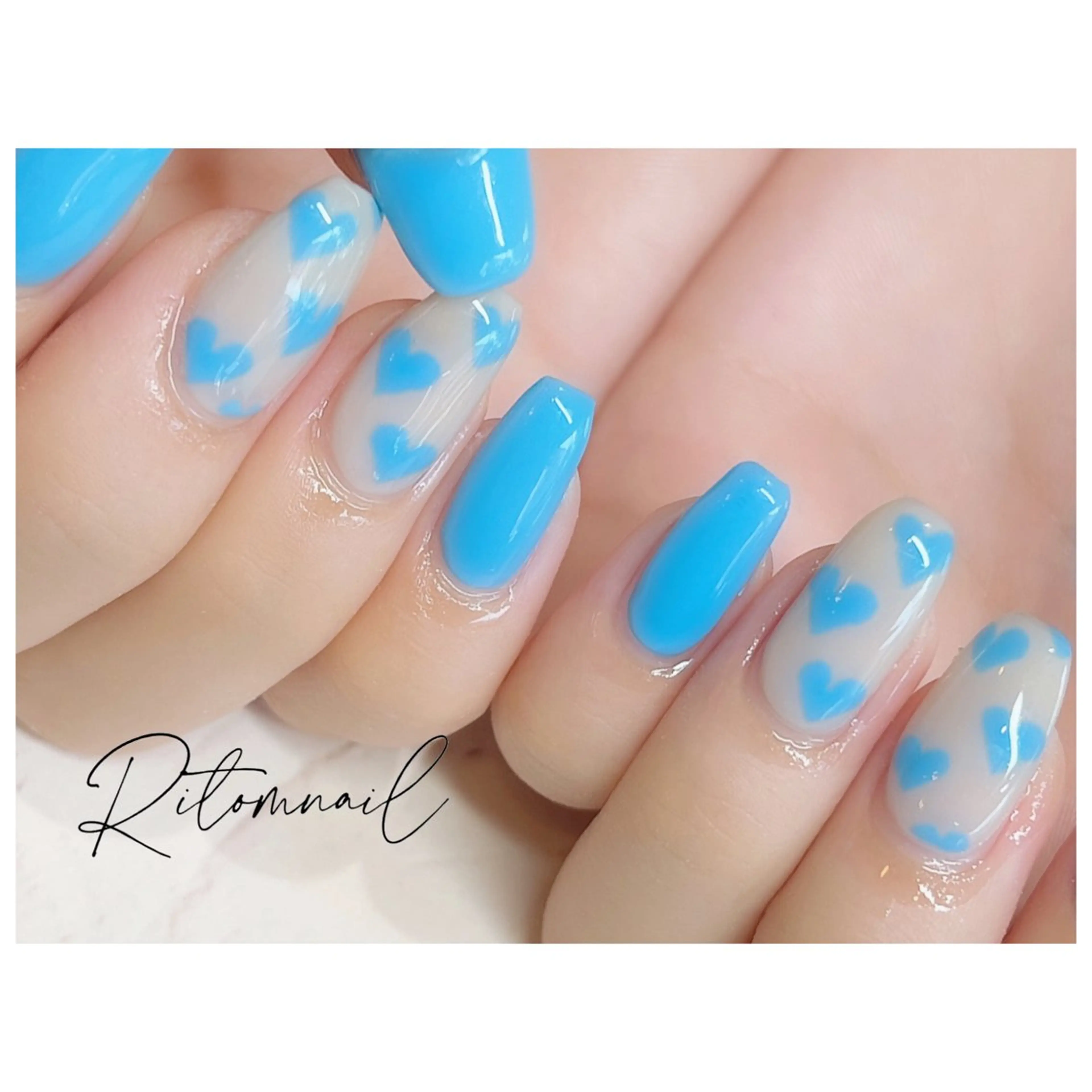 ネイル 持ち込み ritom.nail所属・nailist shioriのネイルデザイン