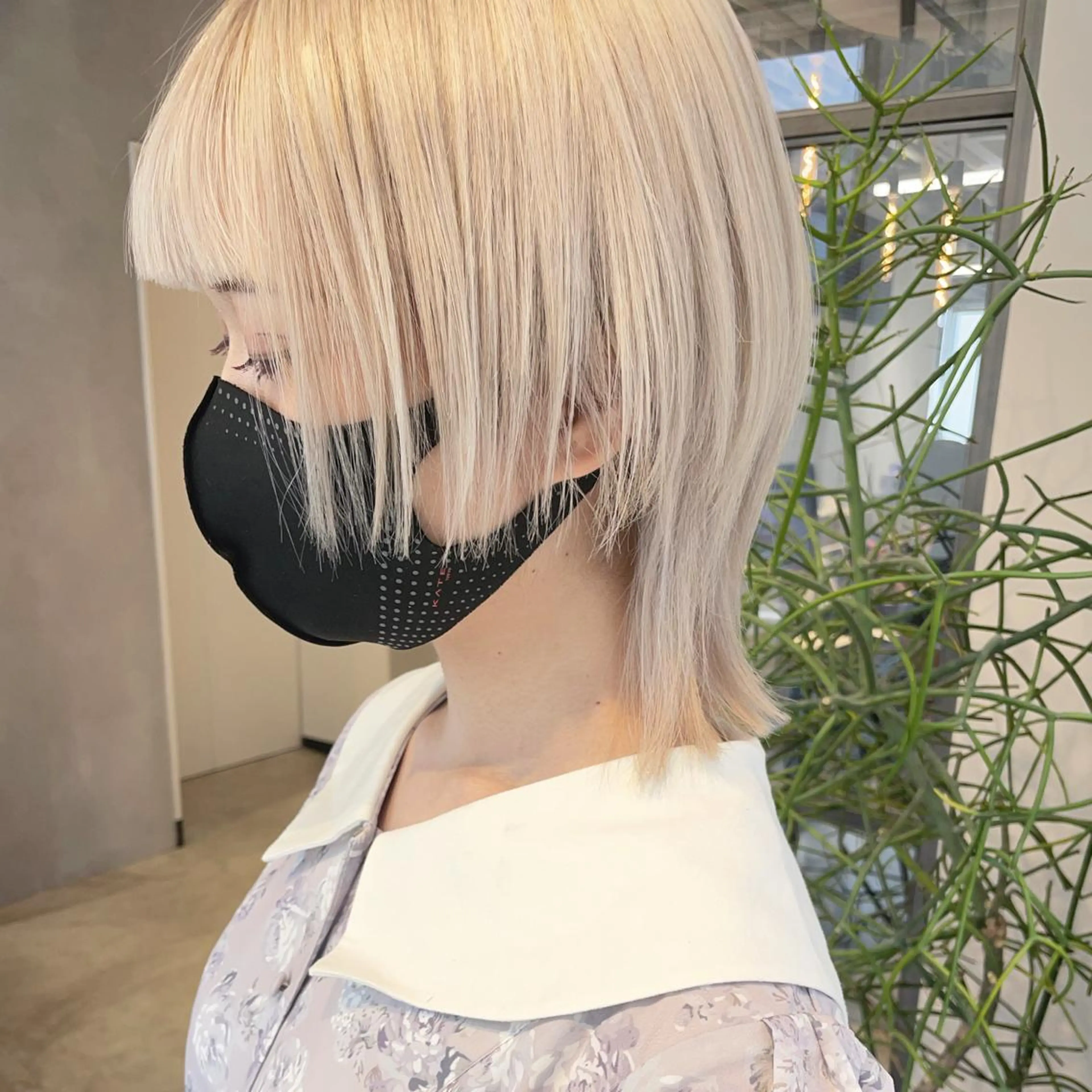 ショート カラー ヘアカラー トリートメント SALOWIN原宿iori B１階所属・🫧美髪育成美容師 WASHIZU🫧のヘアスタイル