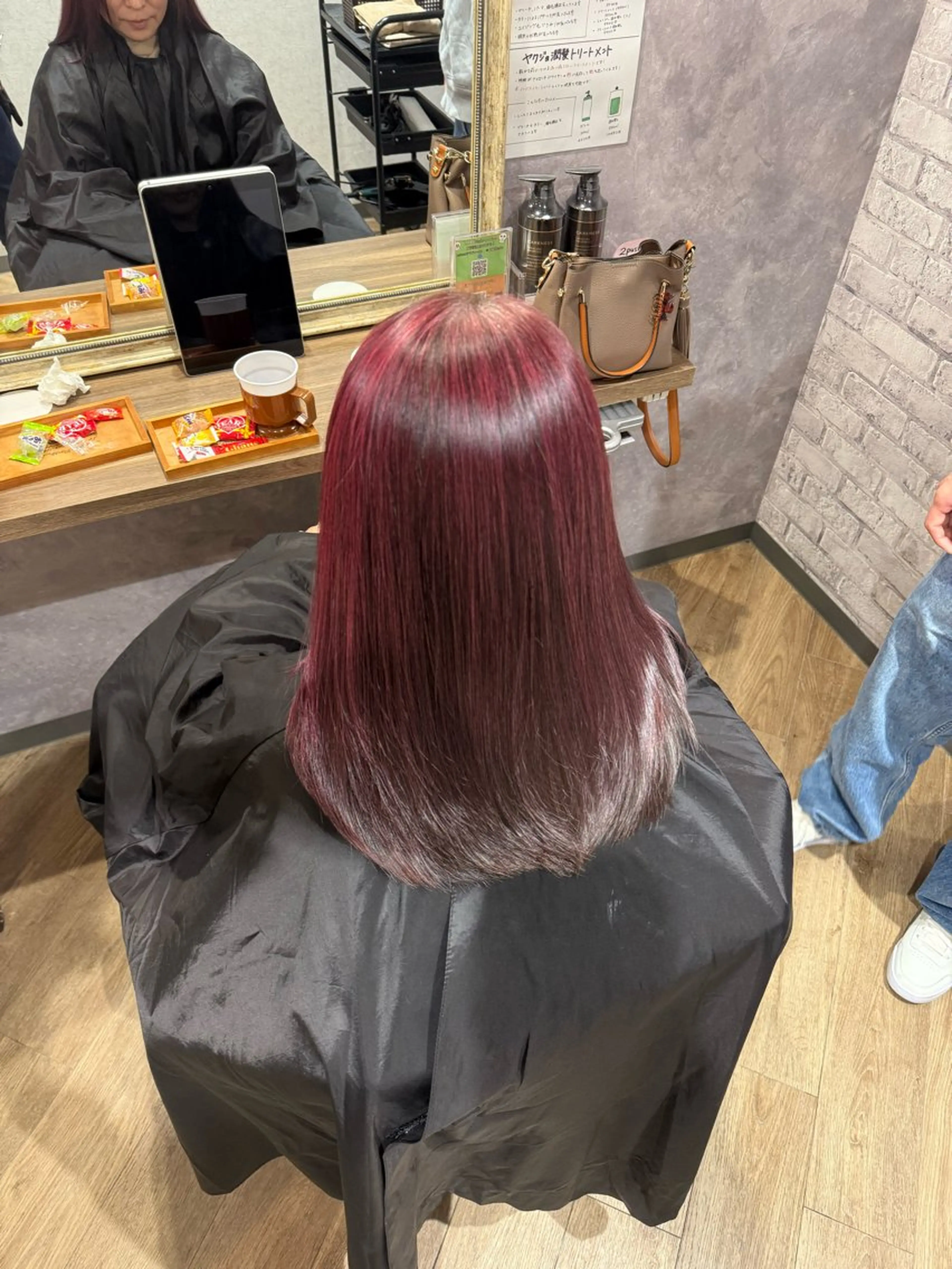 ロング カラー Labimani箕面店所属・阪急箕面駅/徒歩1分 千葉 凛大のヘアスタイル