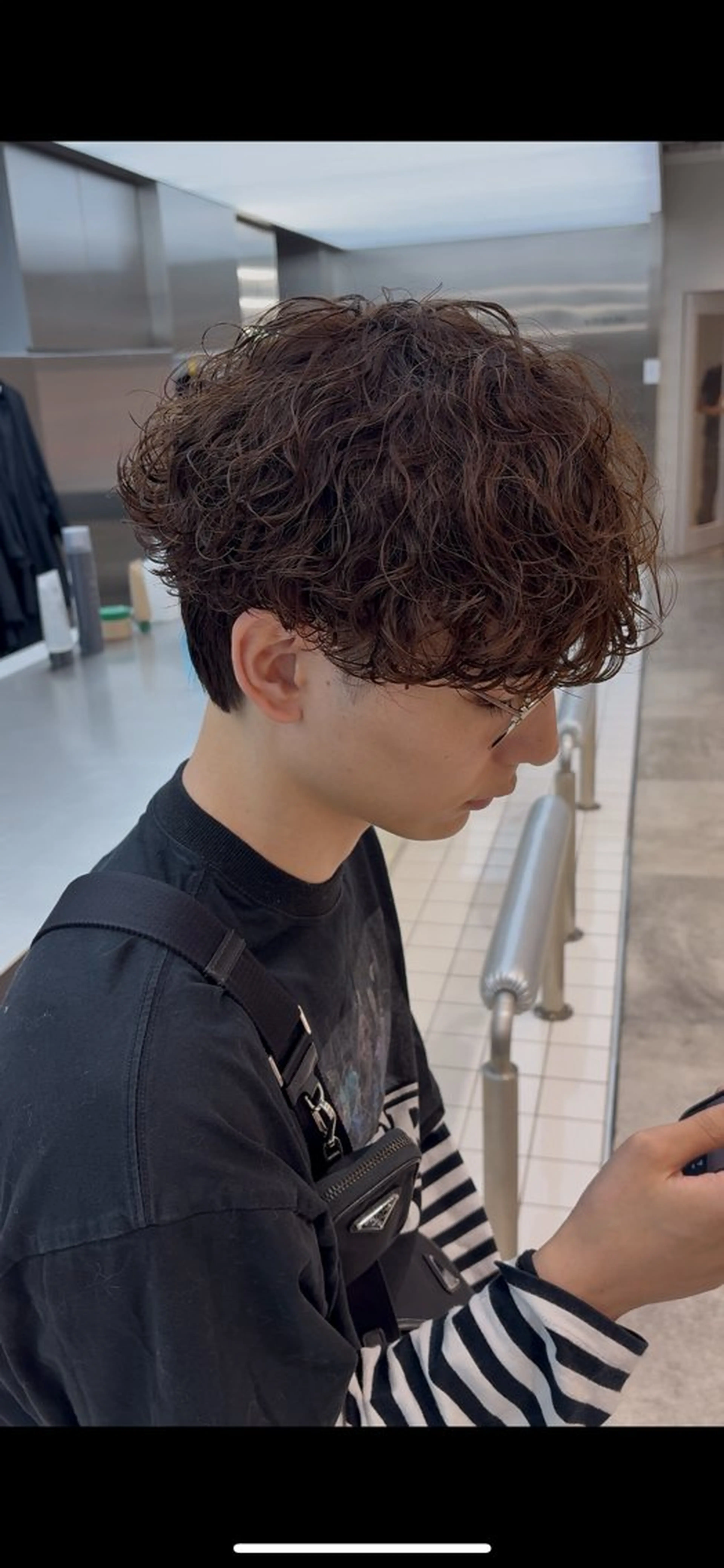 ショート パーマ カット パーマ fifth 児玉達哉 当日予約🙆のヘアスタイル