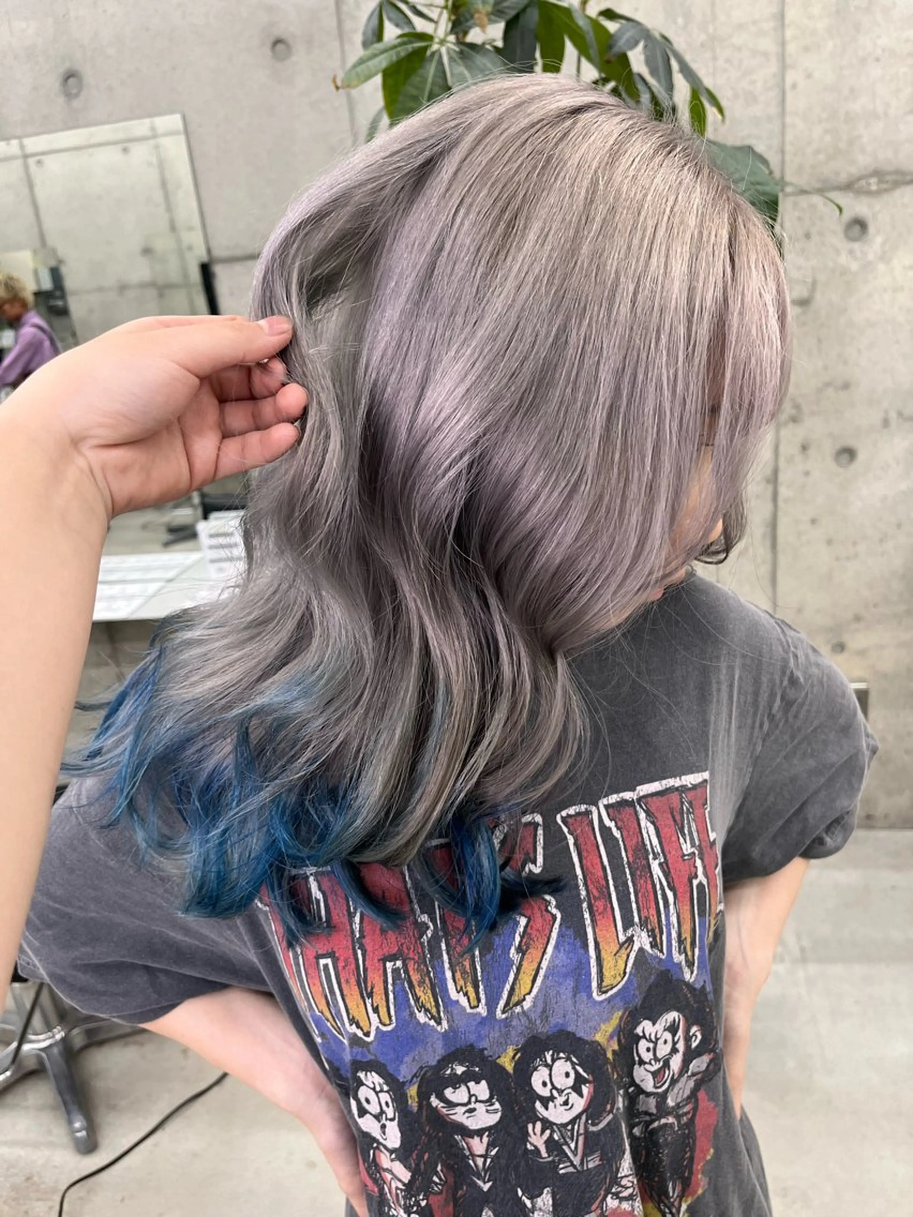 セミロング LINOET 名古屋所属・中道 晶のヘアスタイル