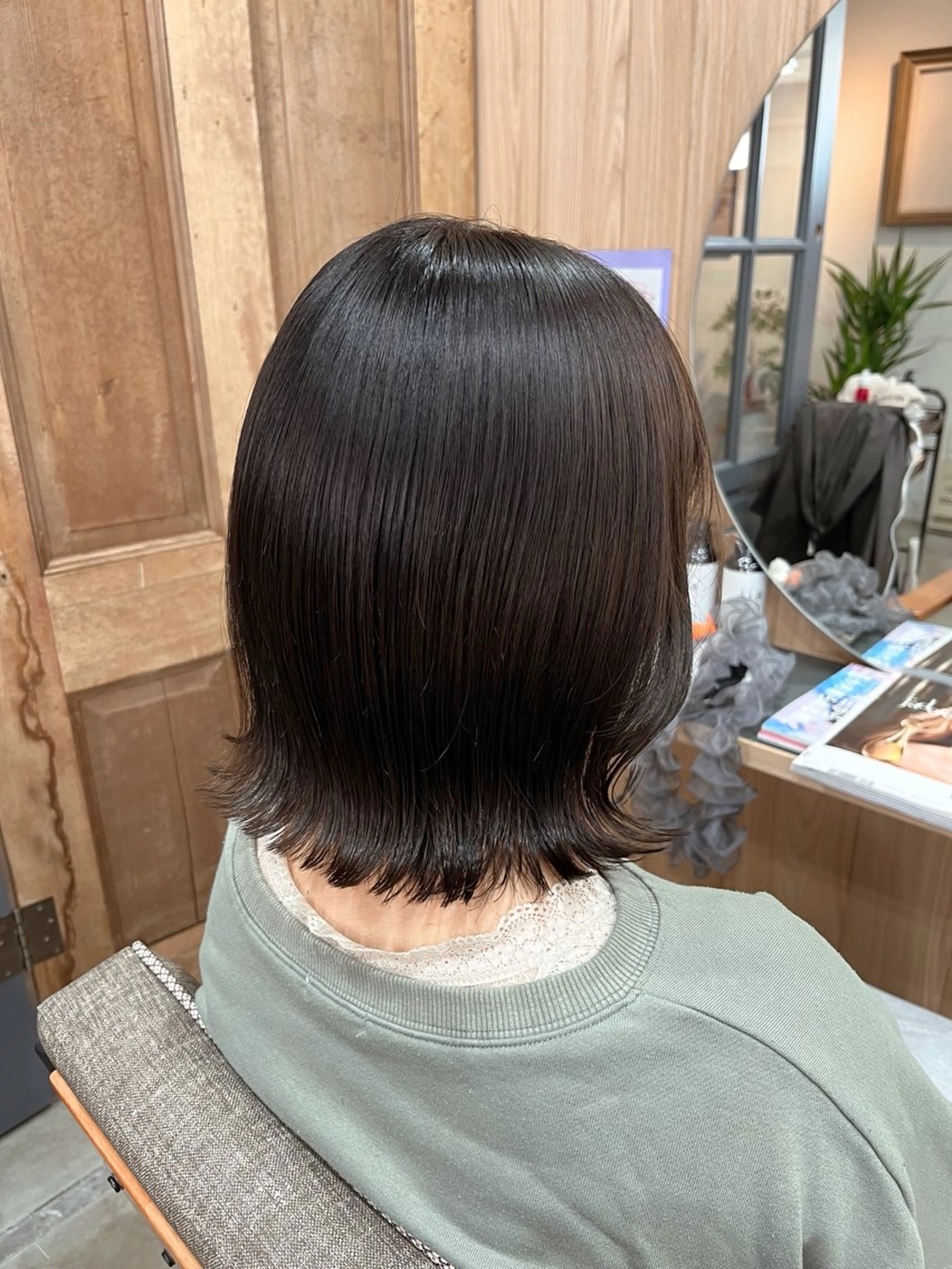 ショート カラー グレージュ オリーブグレージュ オリーブグレー Rosso Hair&SPA 仙台店所属・仙台/髪質改善/艶髪 🫧ｼｽﾞｸのヘアスタイル