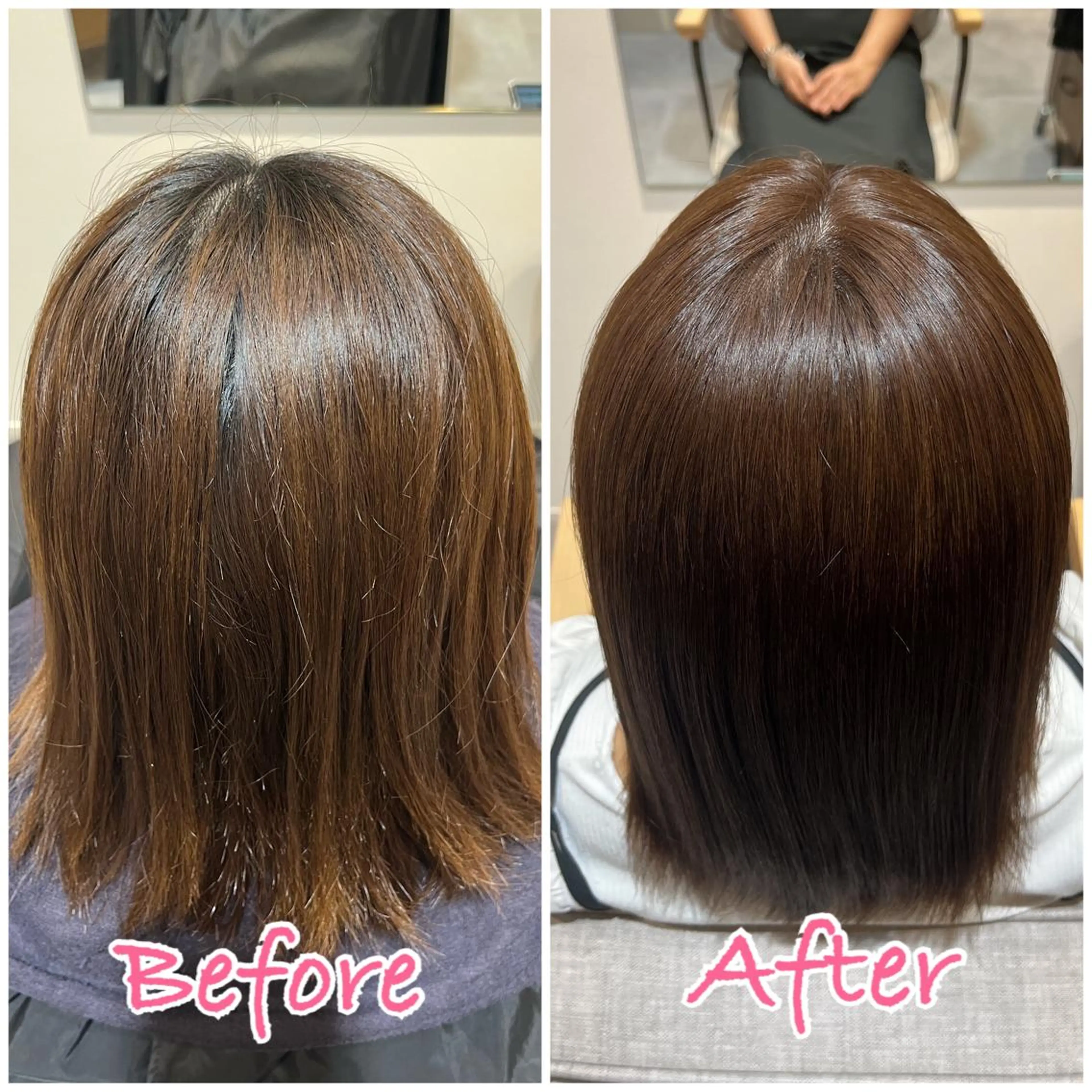 カラー ショートカット 🌸 飯野 舞桜のヘアスタイル
