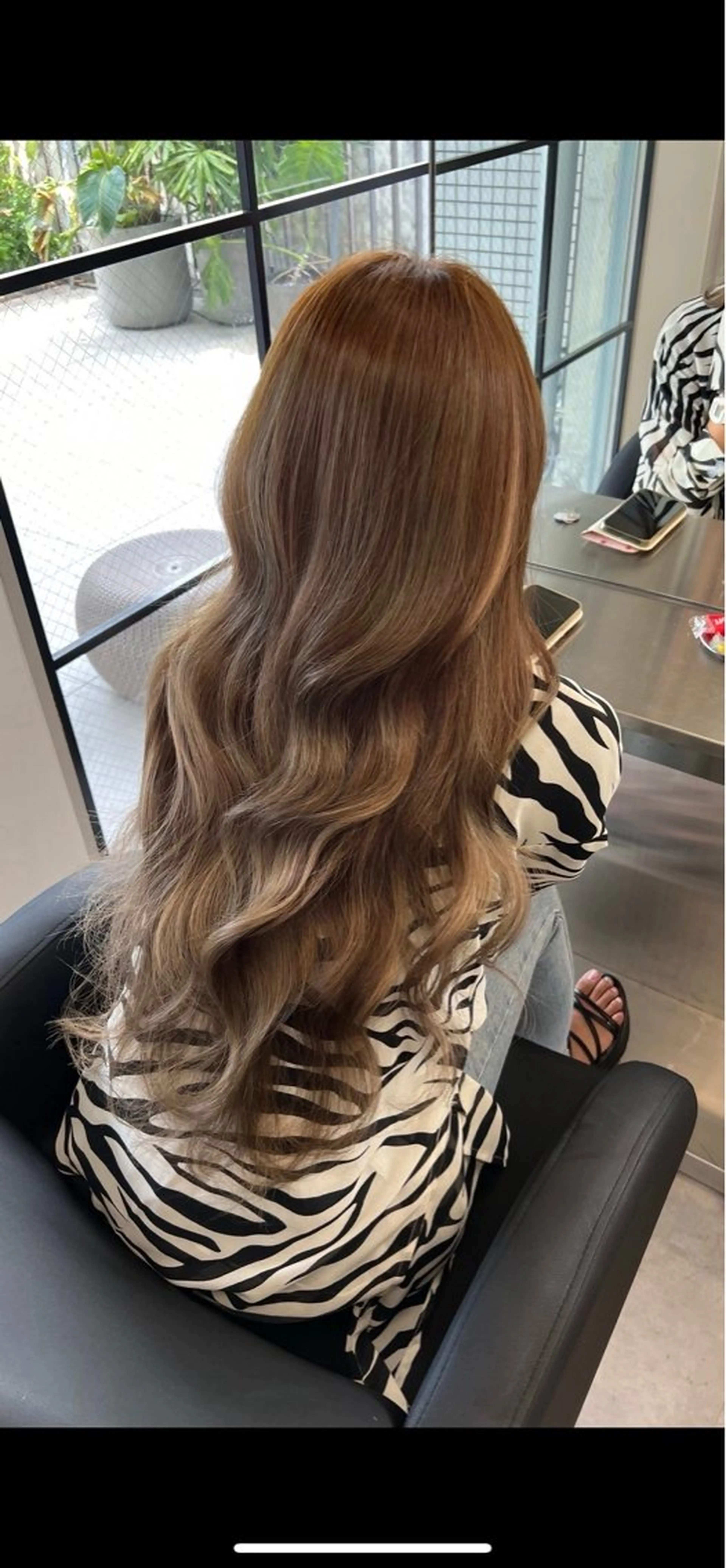 ロング カット エクステ ハイトーン/ ブリーチ🤩レンのヘアスタイル