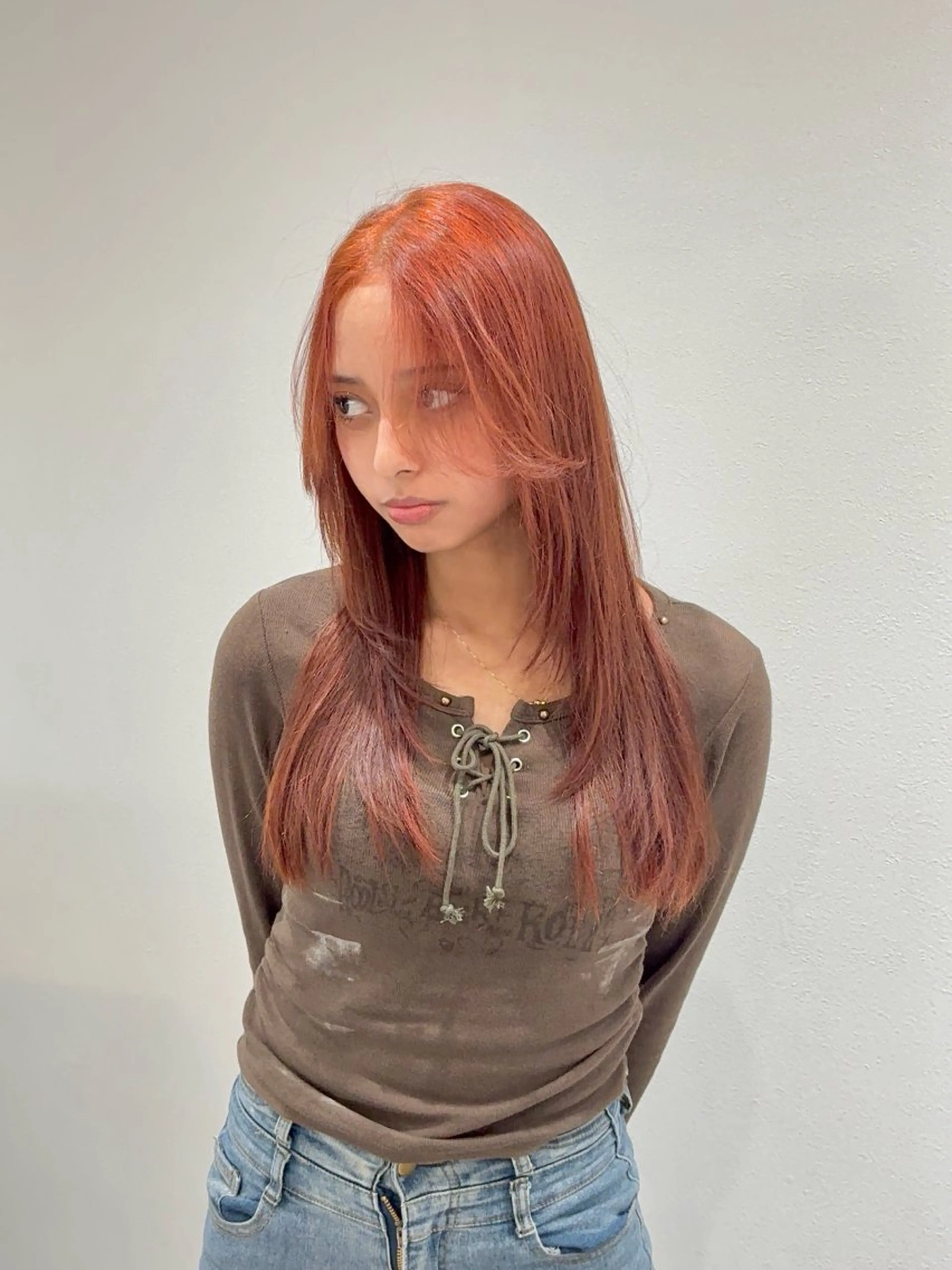 艶感のあるダブルカラー！！の写真