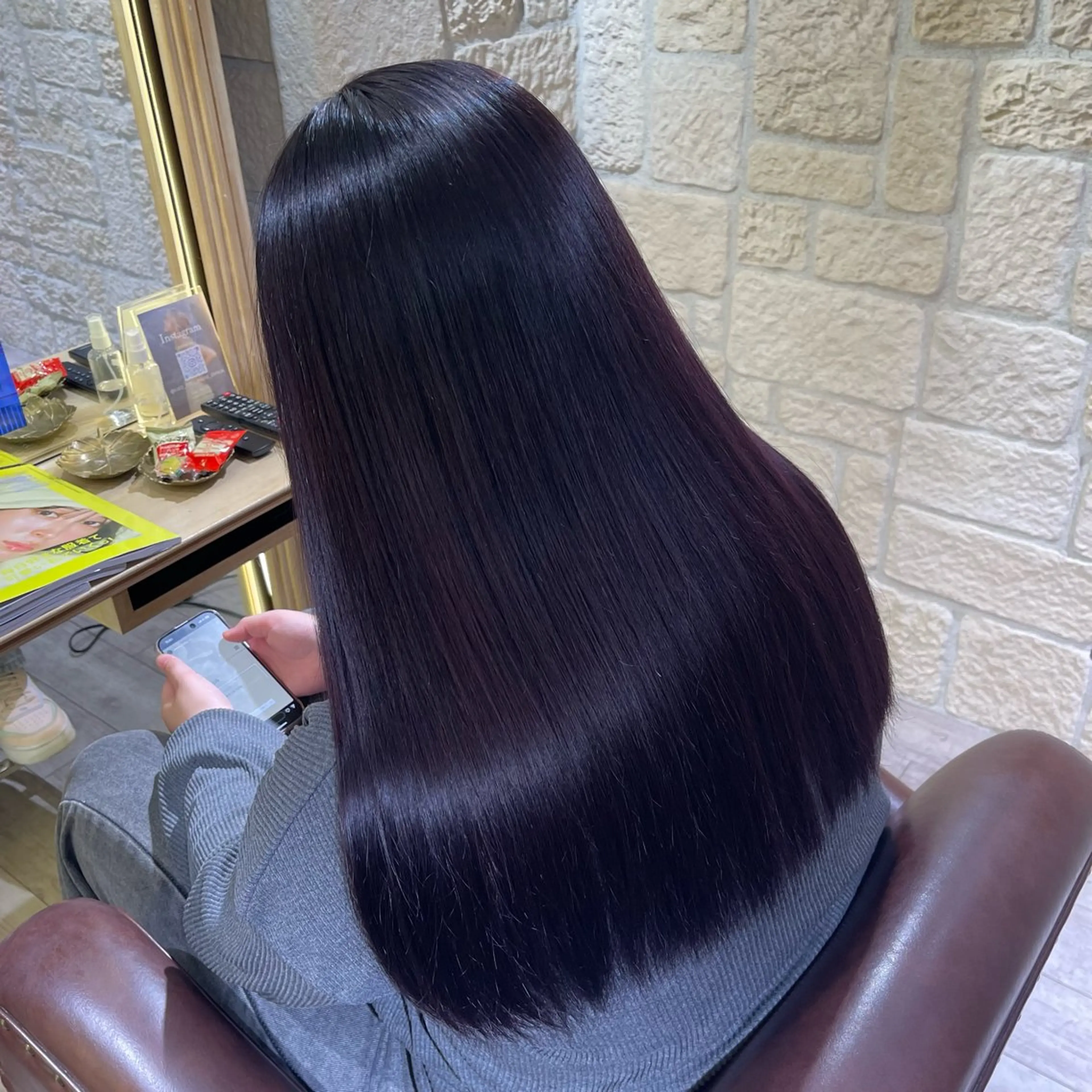 ロング luce所属・千代 夏輝のヘアスタイル