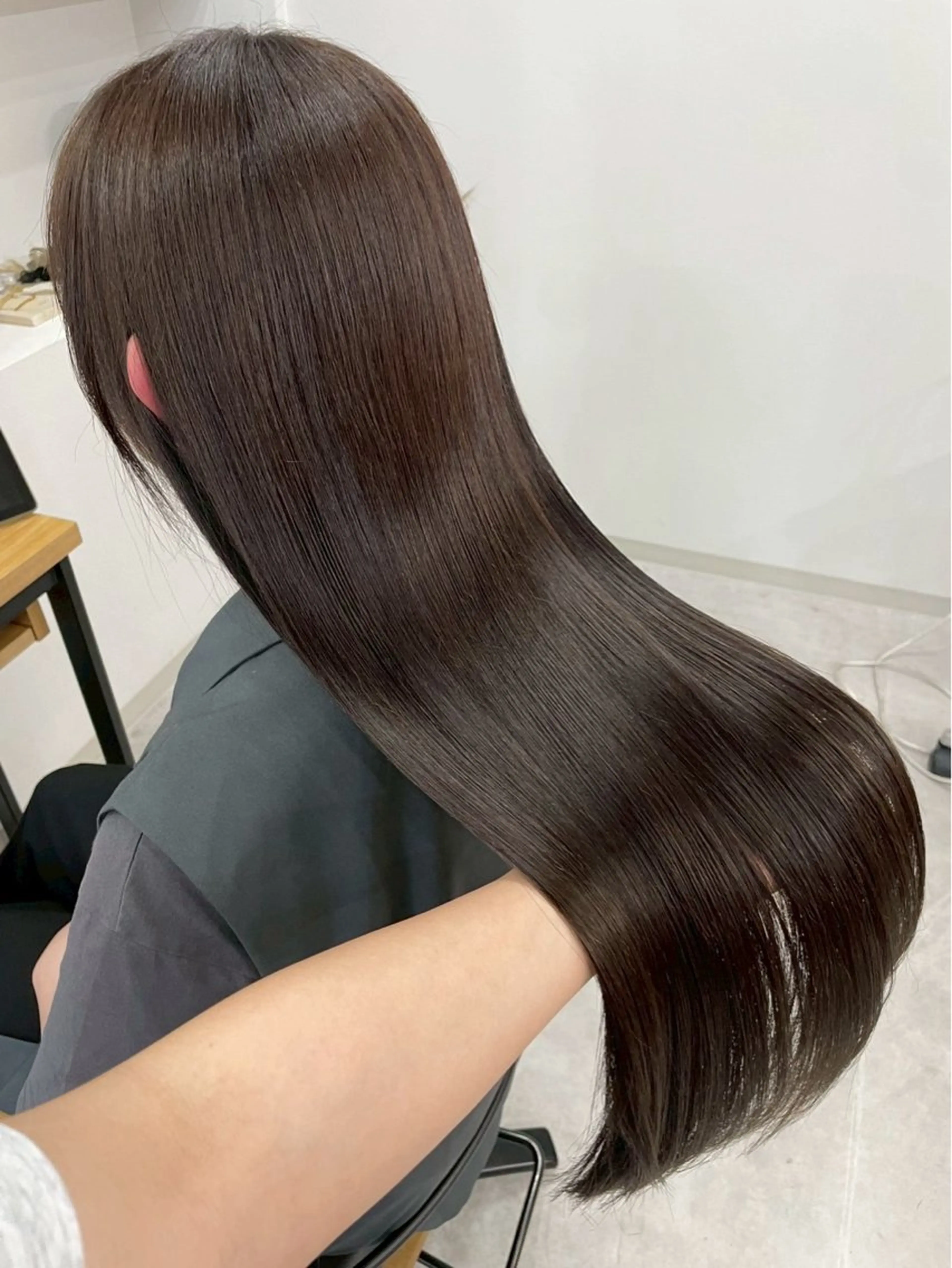 ロング ショートボブ ボブ 顔周りカット ハイライト レイヤーカット カット ヘアカラー トリートメント SUZU/岡山/矯正 ブリーチ/レイヤーのヘアスタイル