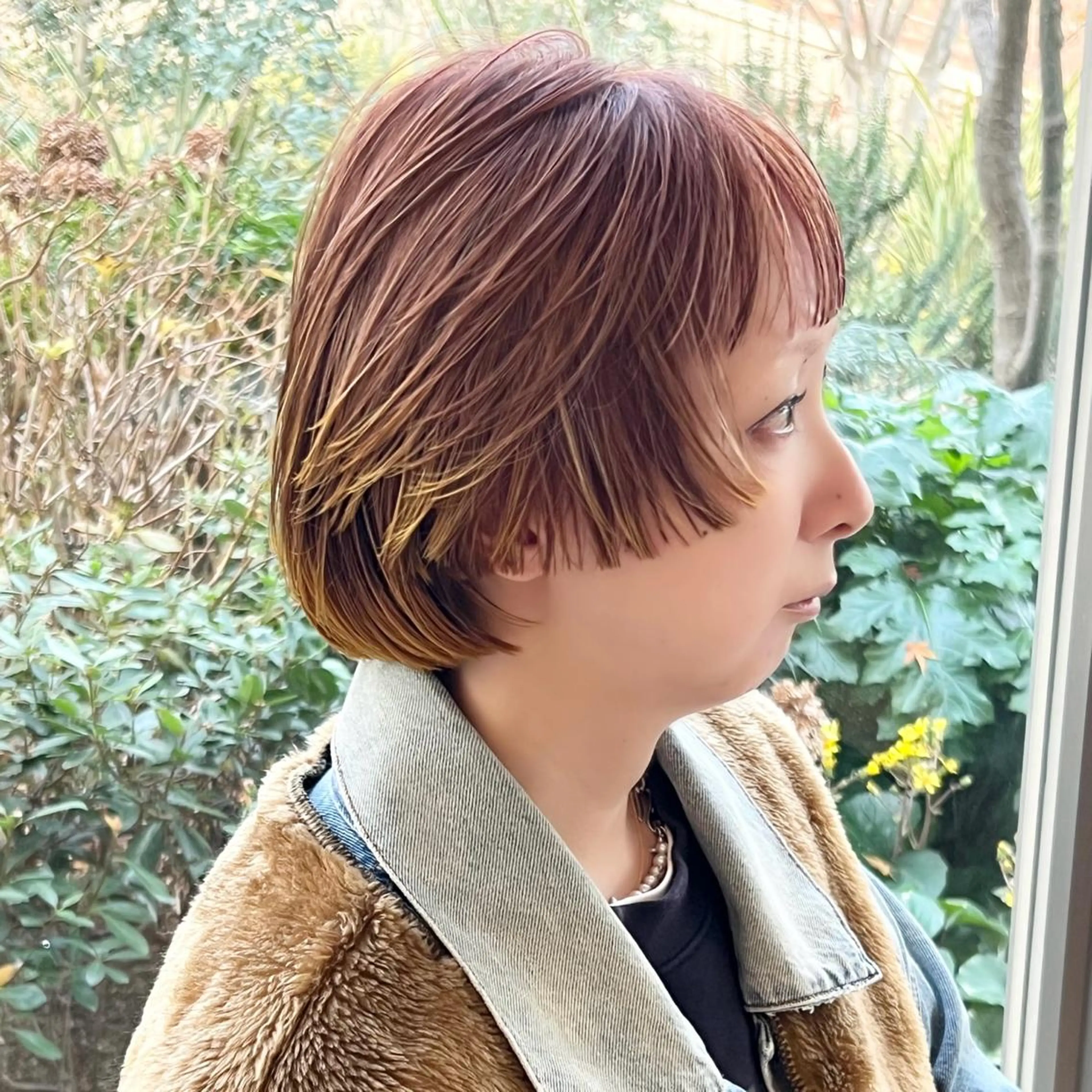 ショート ボブ f A ture.所属・《カット¥0》 朝山良徳のヘアスタイル