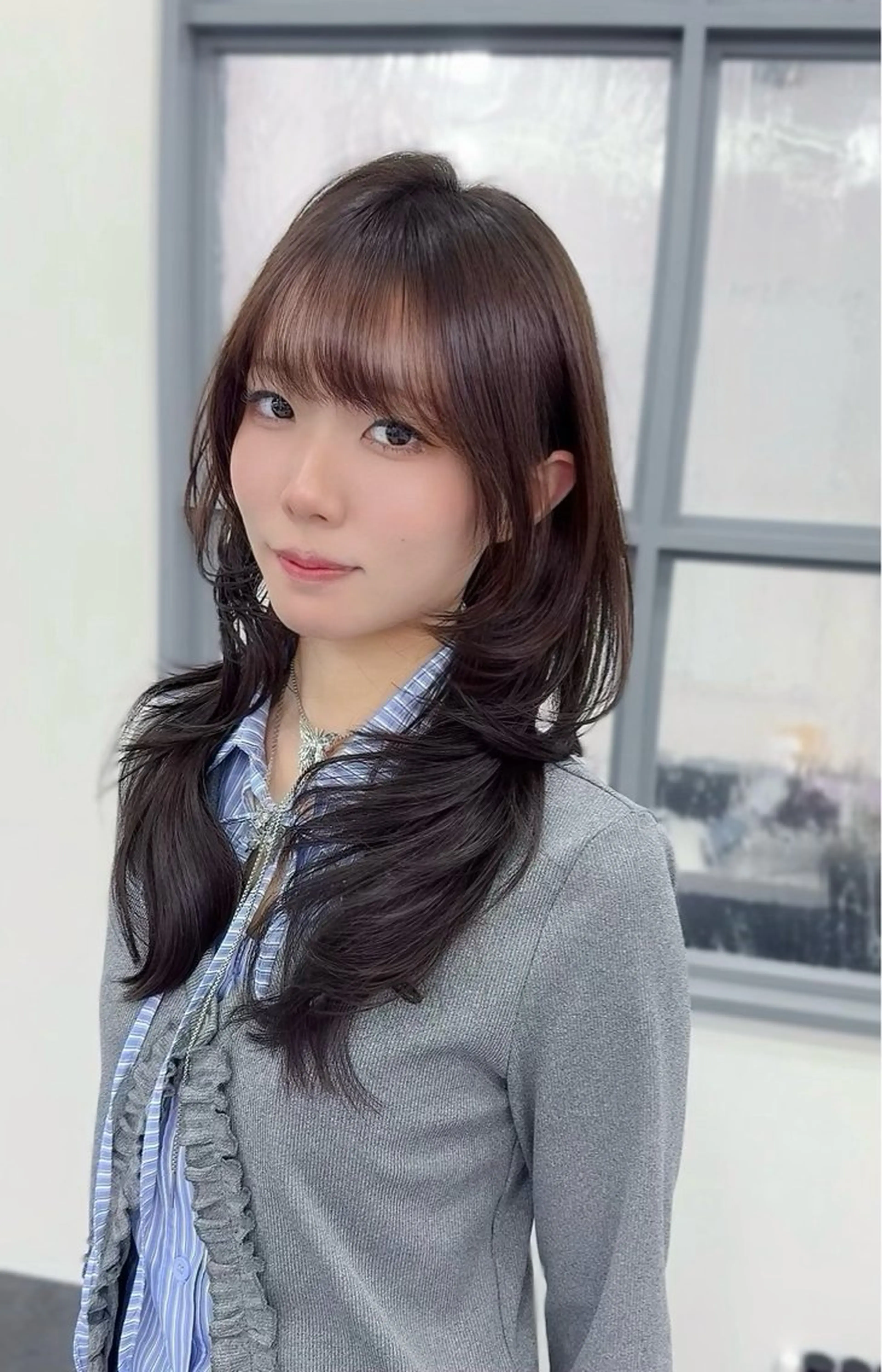 ロング 髪質改善 レイヤーカット カット トリートメント 永田竜一/髪質改善/ 大人可愛い/レイヤーのヘアスタイル