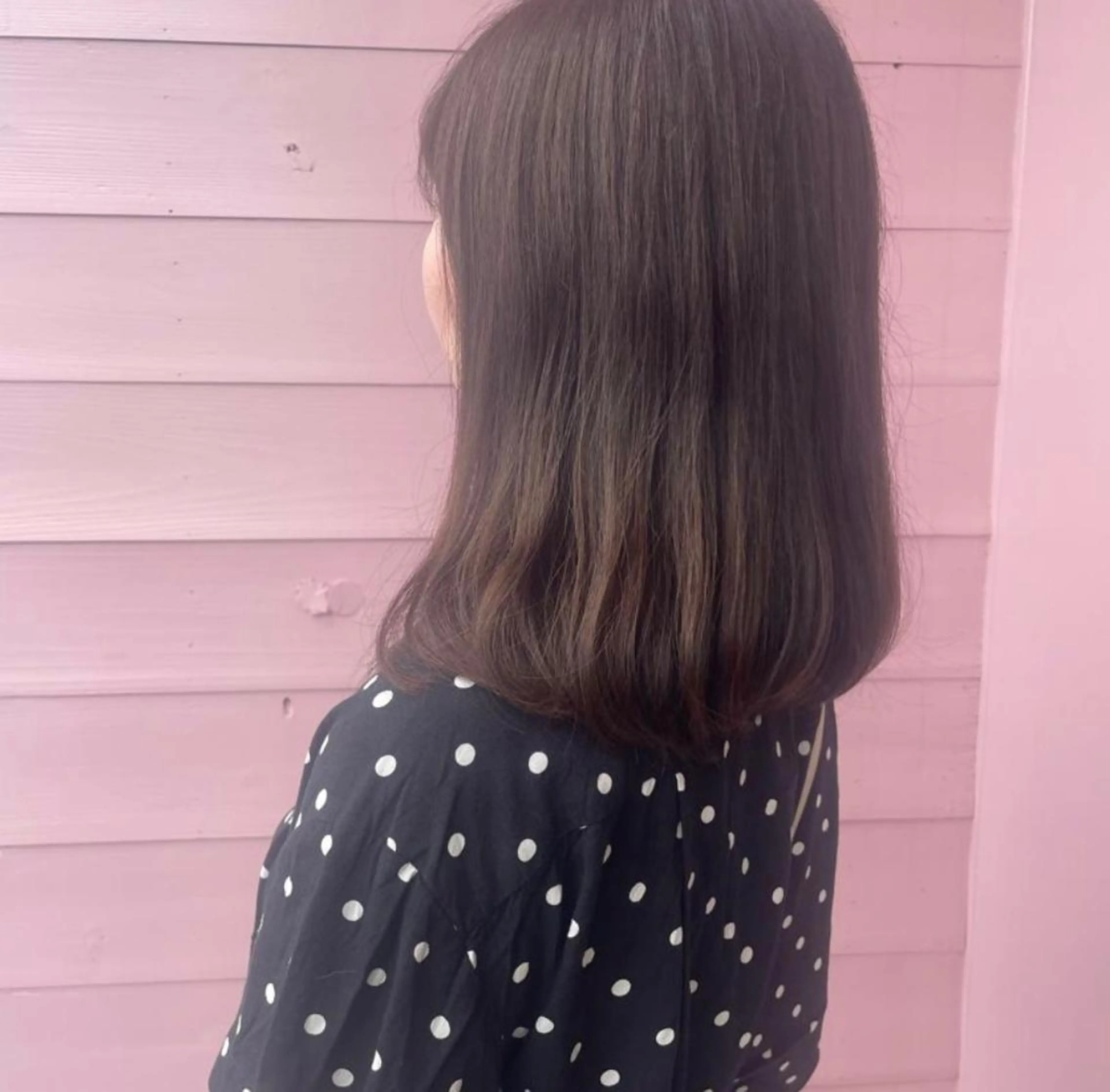 セミロング カラー バレイヤージュ ブリーチ ケアブリーチ 透明感カラー デザインカラー 【史上最高】口コミ No.1/ナツキのヘアスタイル