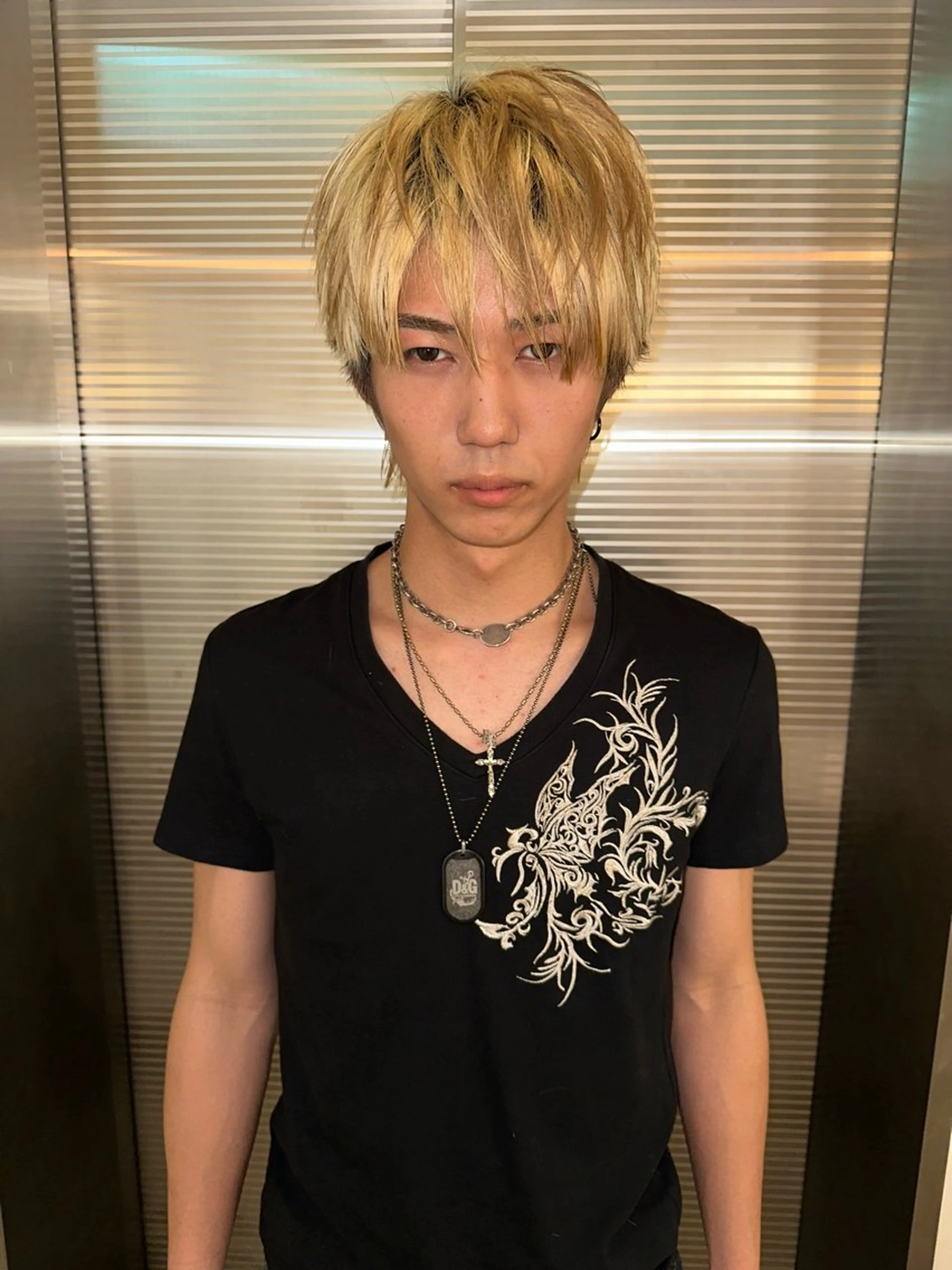 メンズ カット そーた/メンズ/ デザインカラー/のヘアスタイル