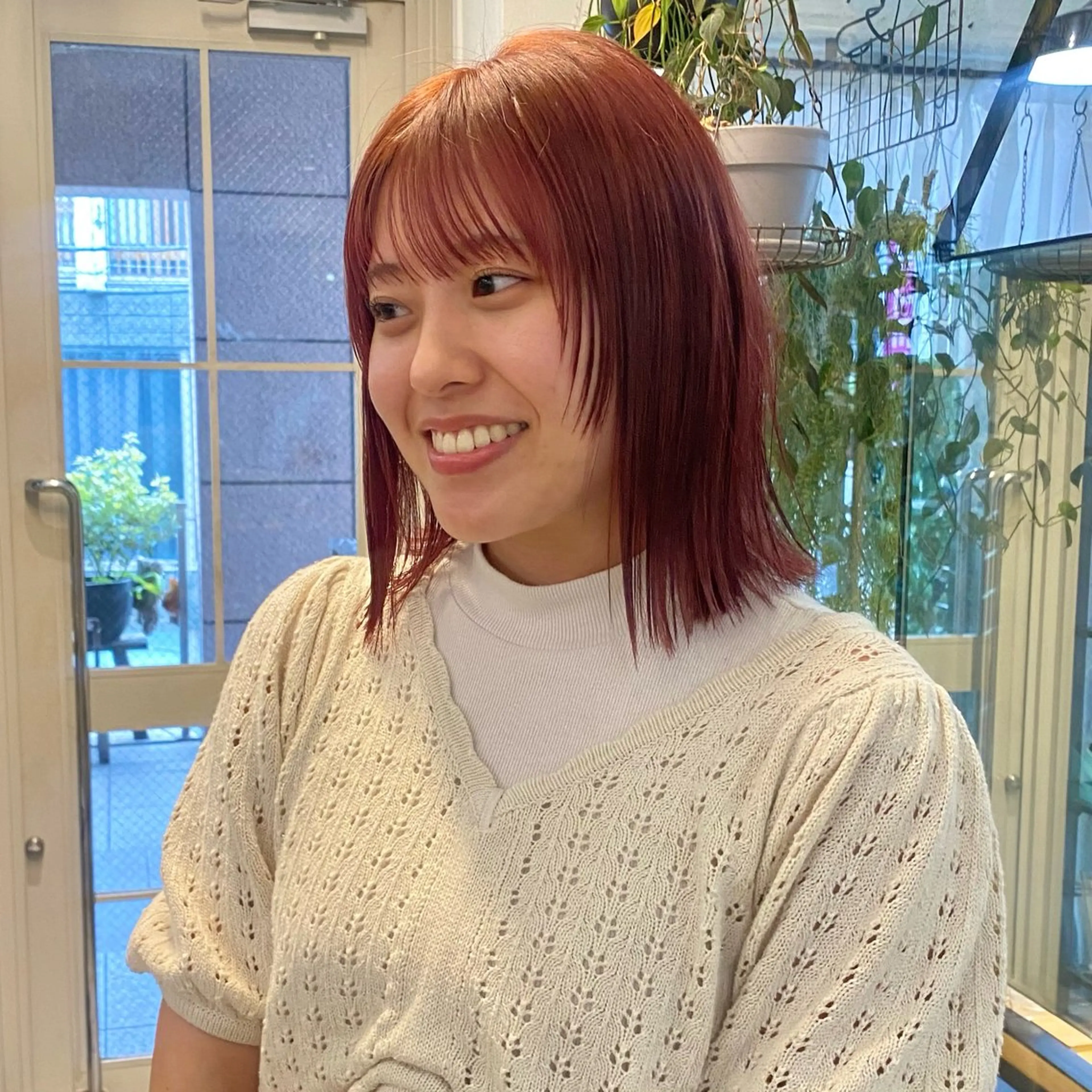 ミディアム カラー noa/ 渋谷のヘアスタイル