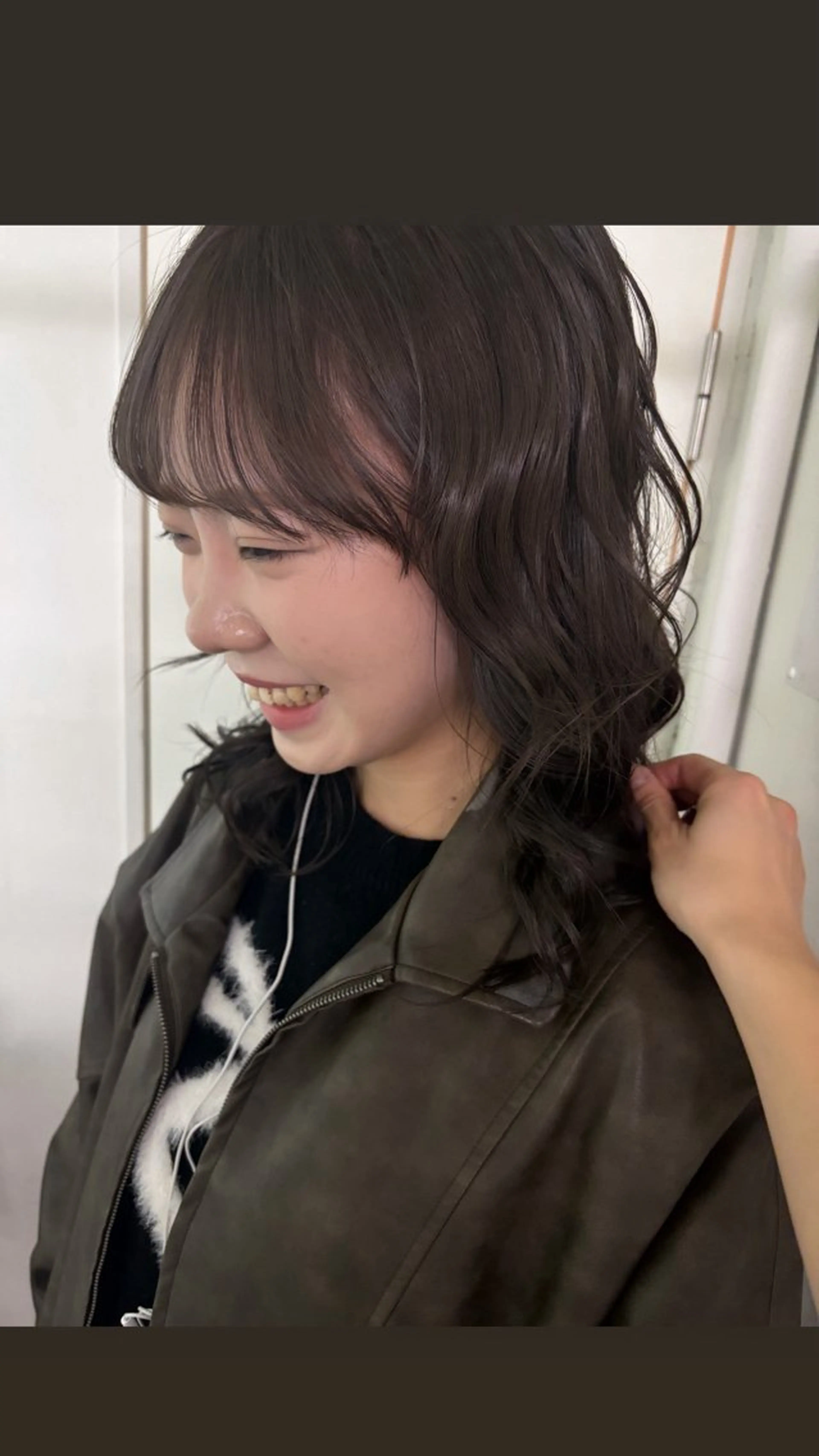 ミディアム カラー ヘアアレンジ カット ヘアカラー トリートメント 🐕kato Mizuki🐕のヘアスタイル