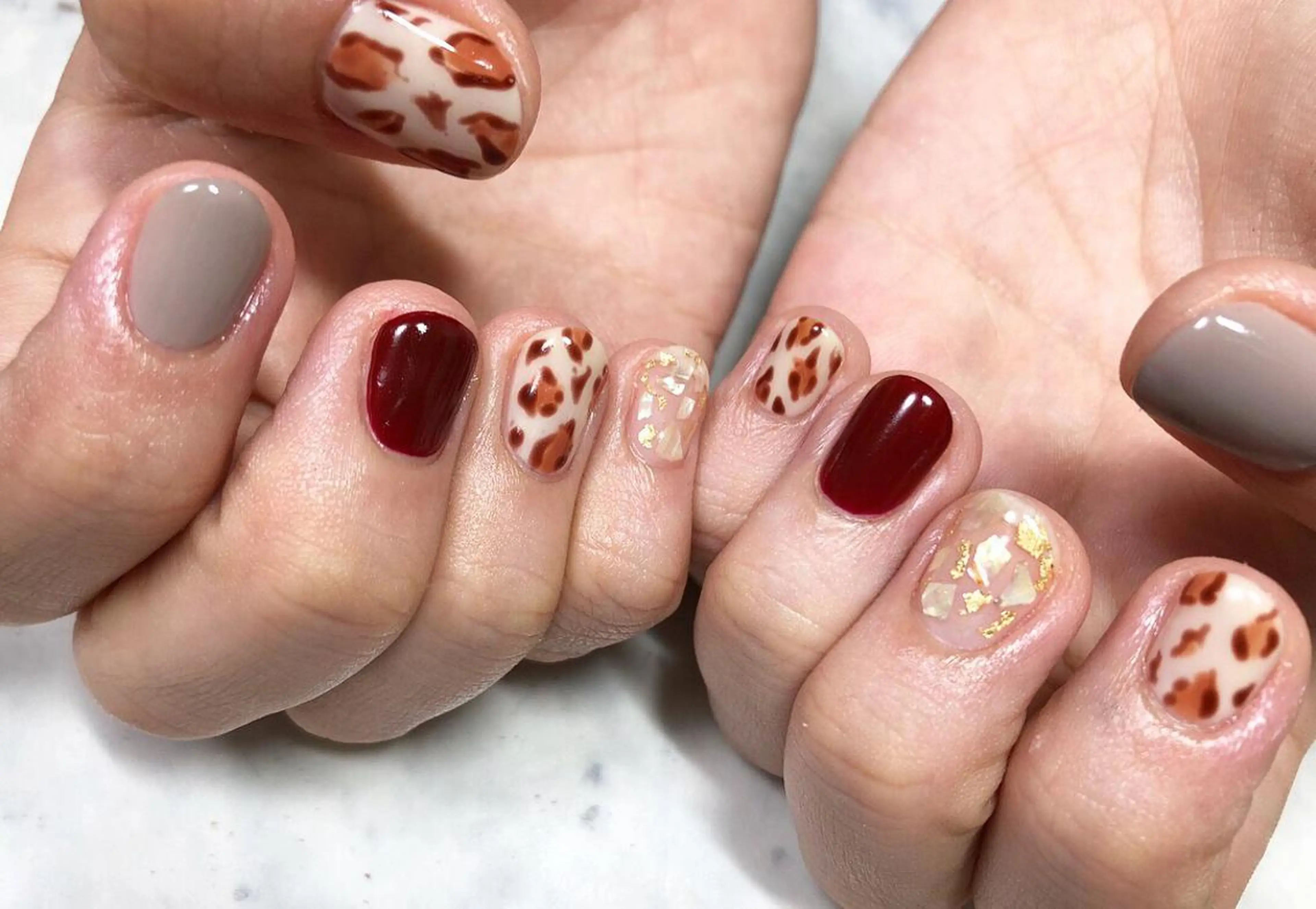 ネイル etelno blanc中目黒のネイルデザイン