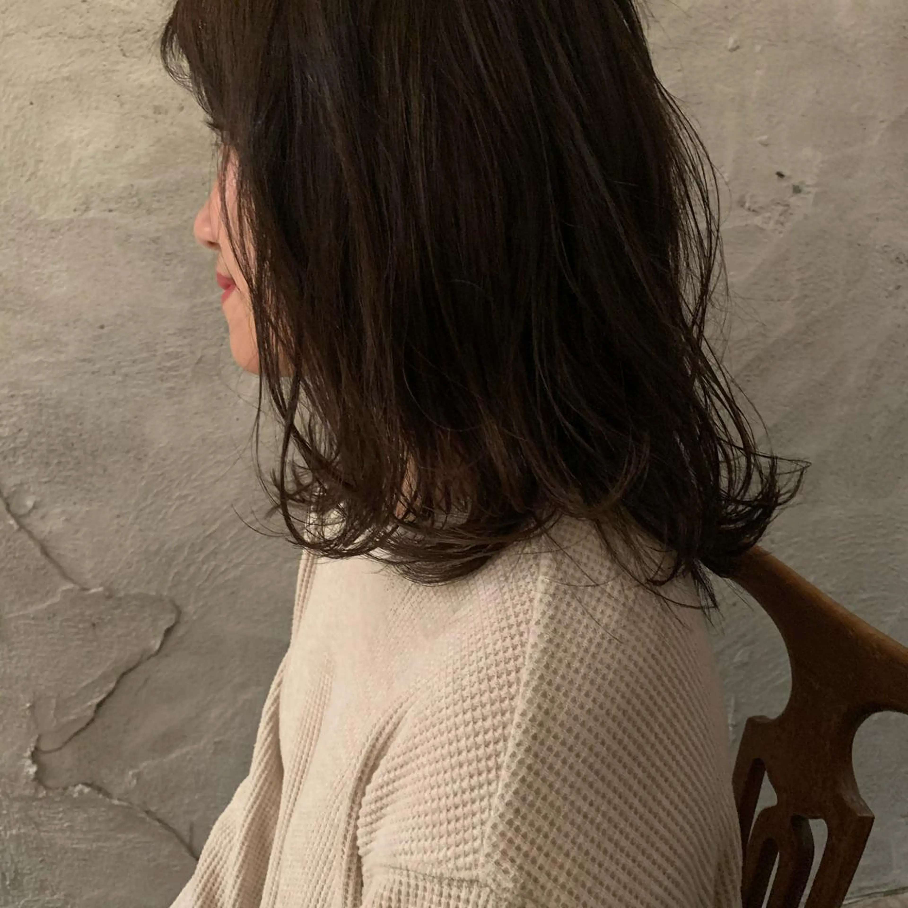 セミロング 鎌田卓也/髪質改善 /透明感カラーのヘアスタイル