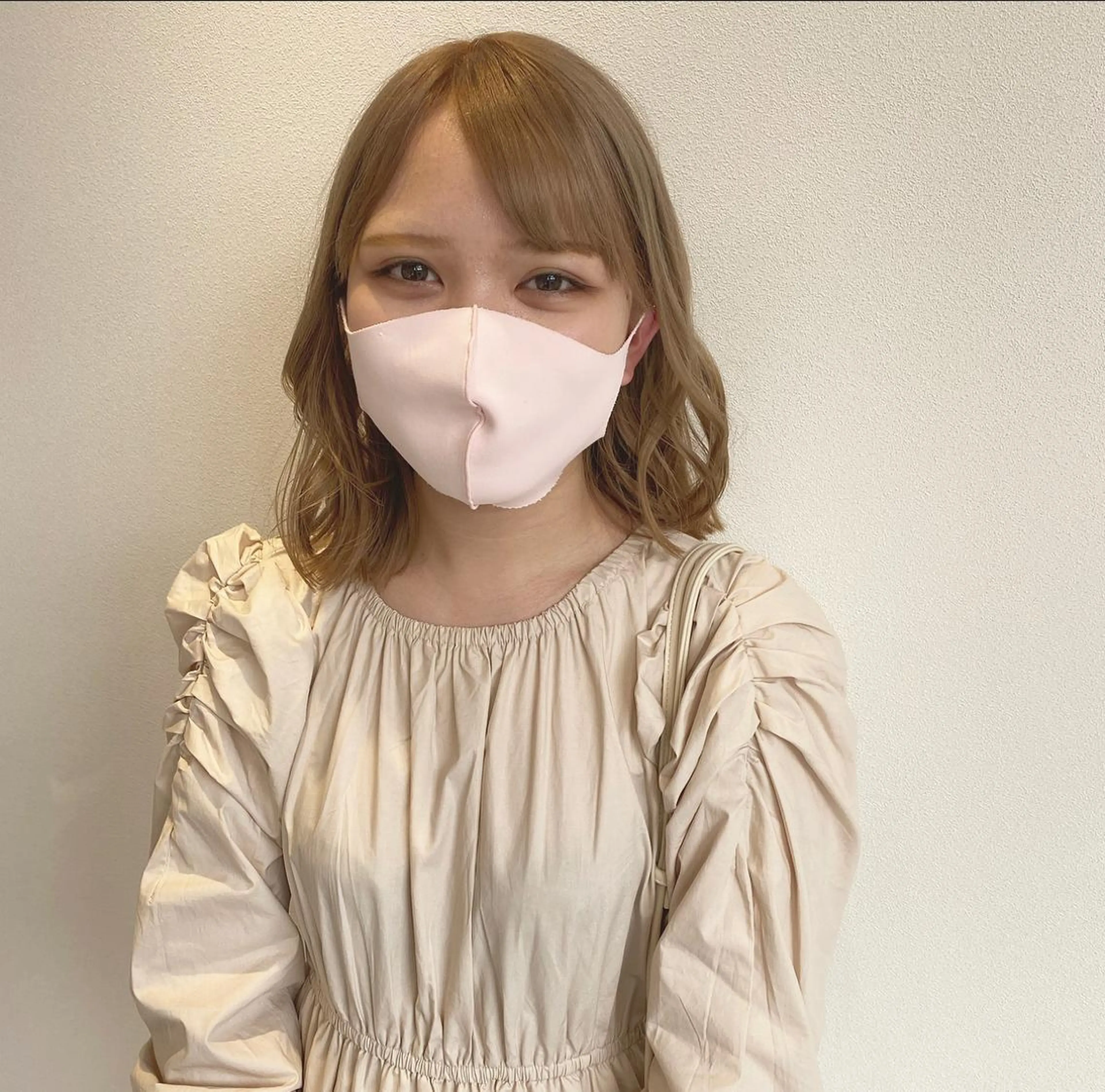 セミロング カラー 💘韓国カラー💘 クルミのヘアスタイル