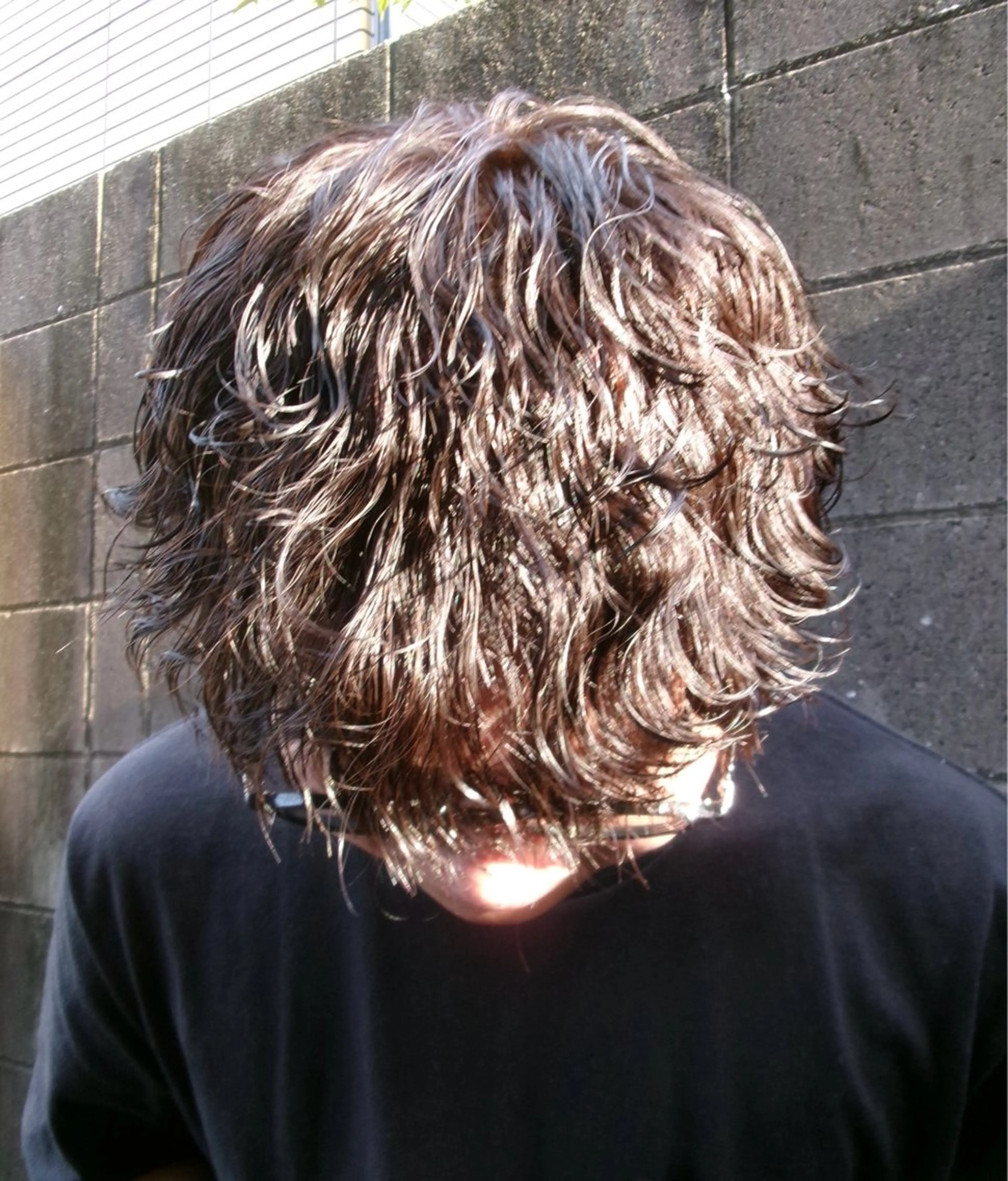 パーマ メンズ メンズパーマ 波巻きパーマ スパイラルパーマ カット パーマ 水町 幸基のヘアスタイル