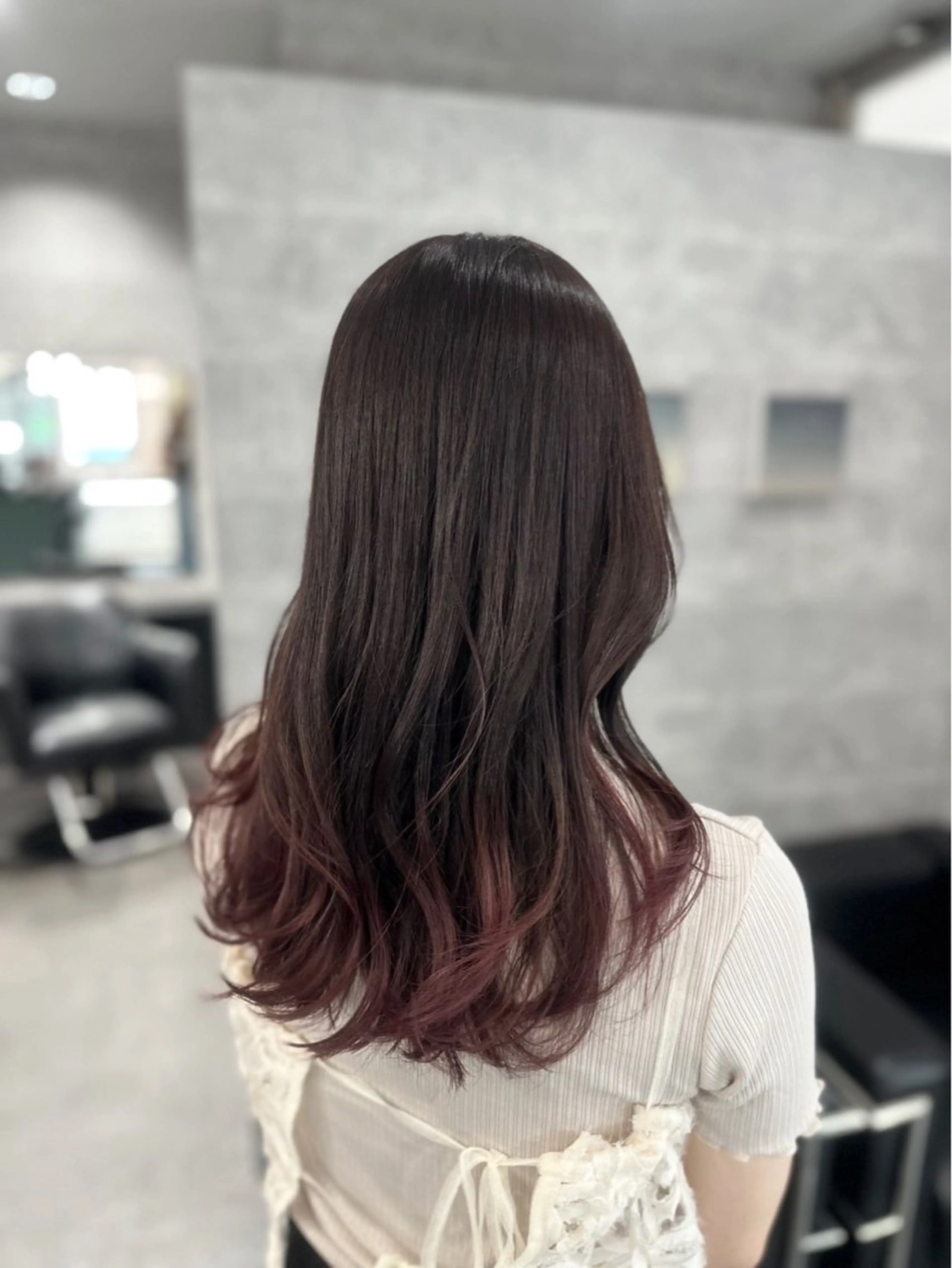カラー デザインカラー ヘアカラー パーソナルカラー診断 /似合わせカラーのヘアスタイル