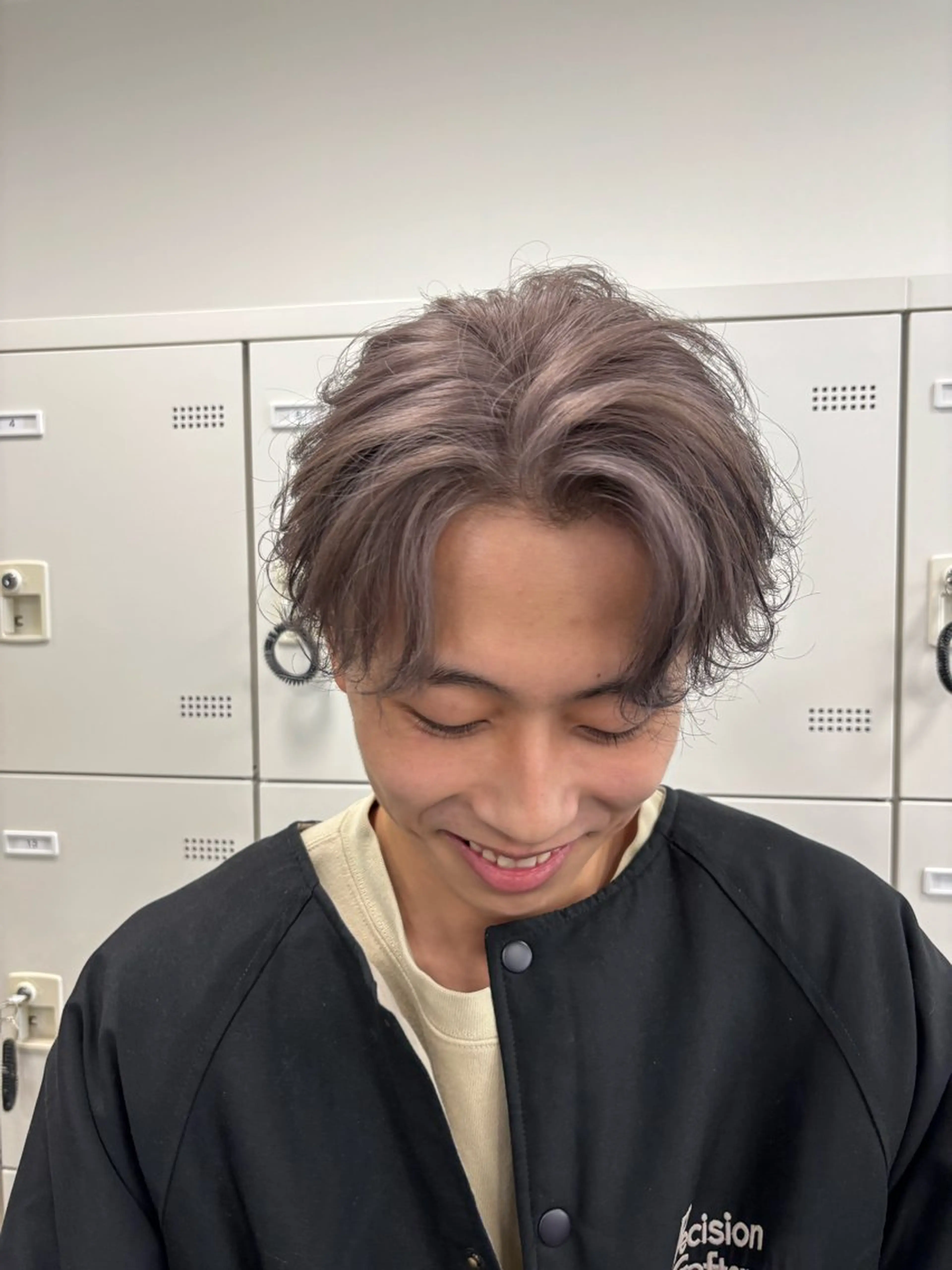 ショート カラー ヘアカラー ヘッドスパ ヘアセット 斗和🫧天神/ハイ トーン／透明感カラーのヘアスタイル