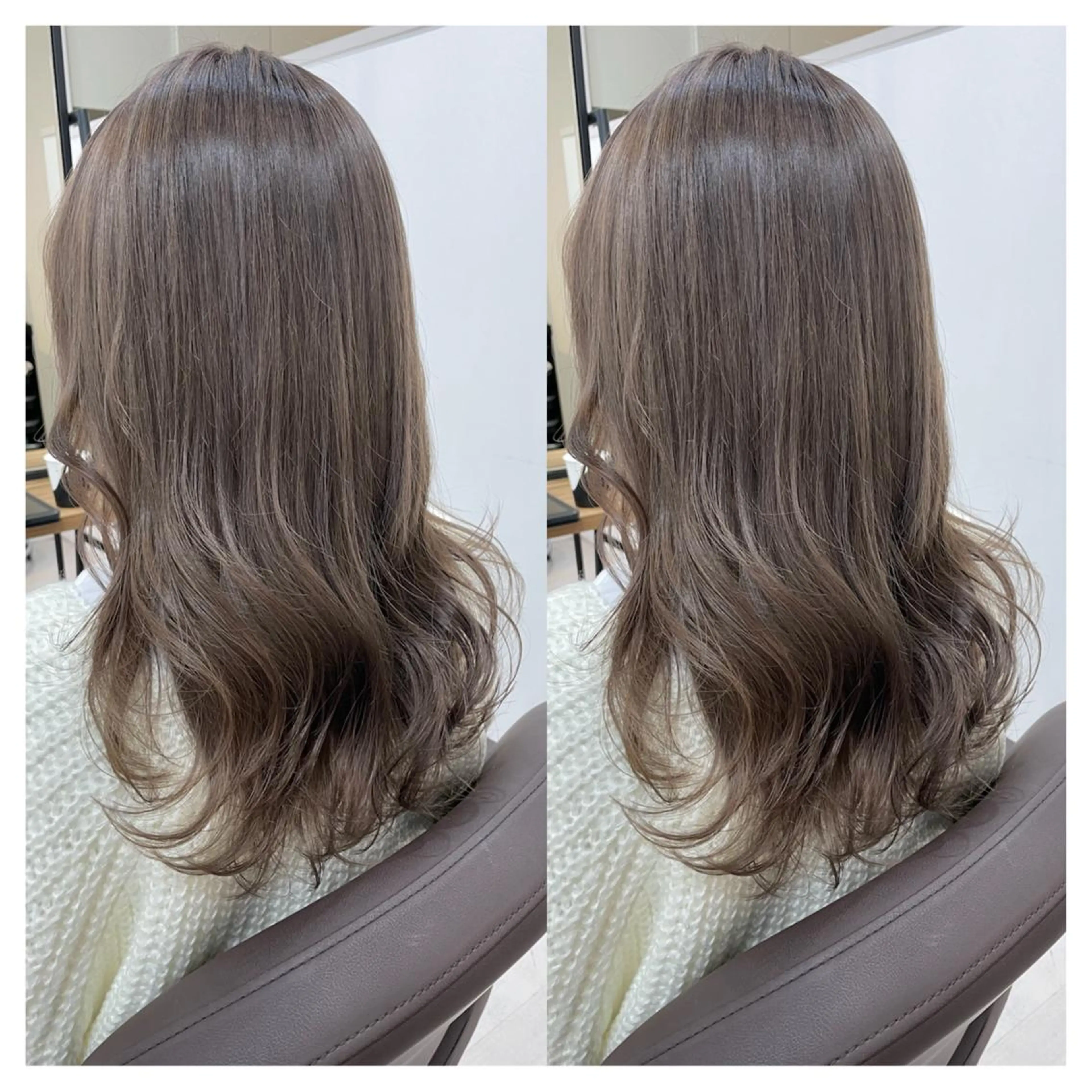 ロング カラー ヘアカラー トリートメント 村山 茉衣のヘアスタイル