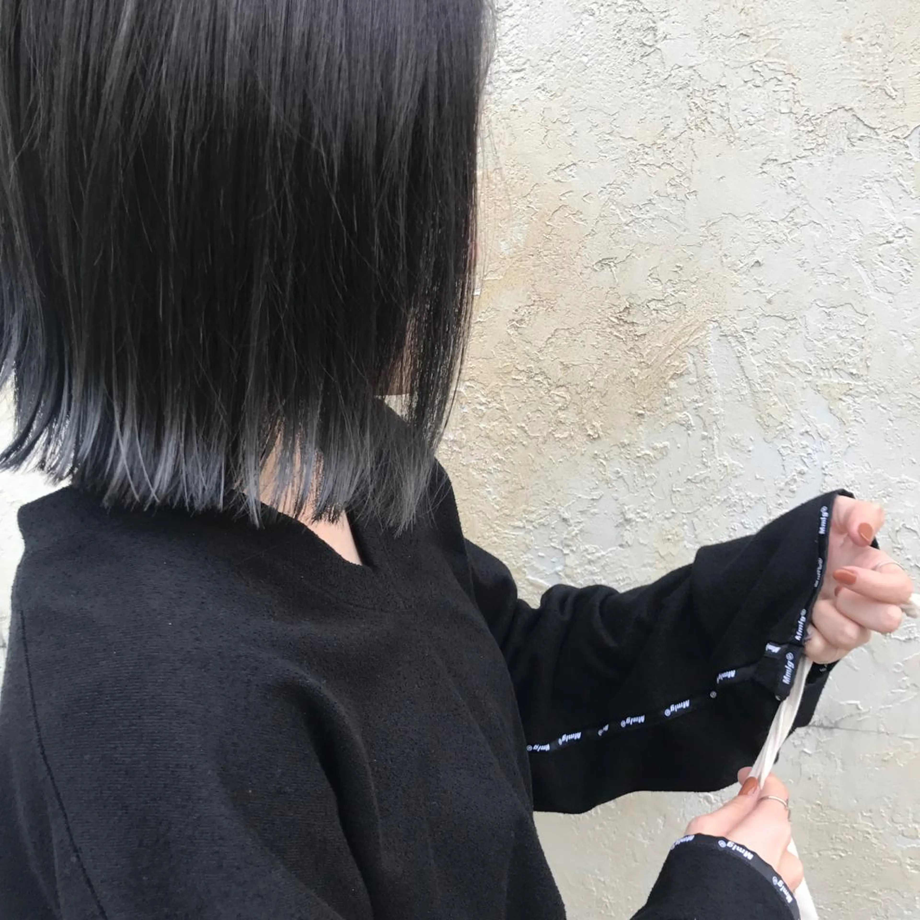 ミディアム カラー ヤスドミ ケイスケのヘアスタイル