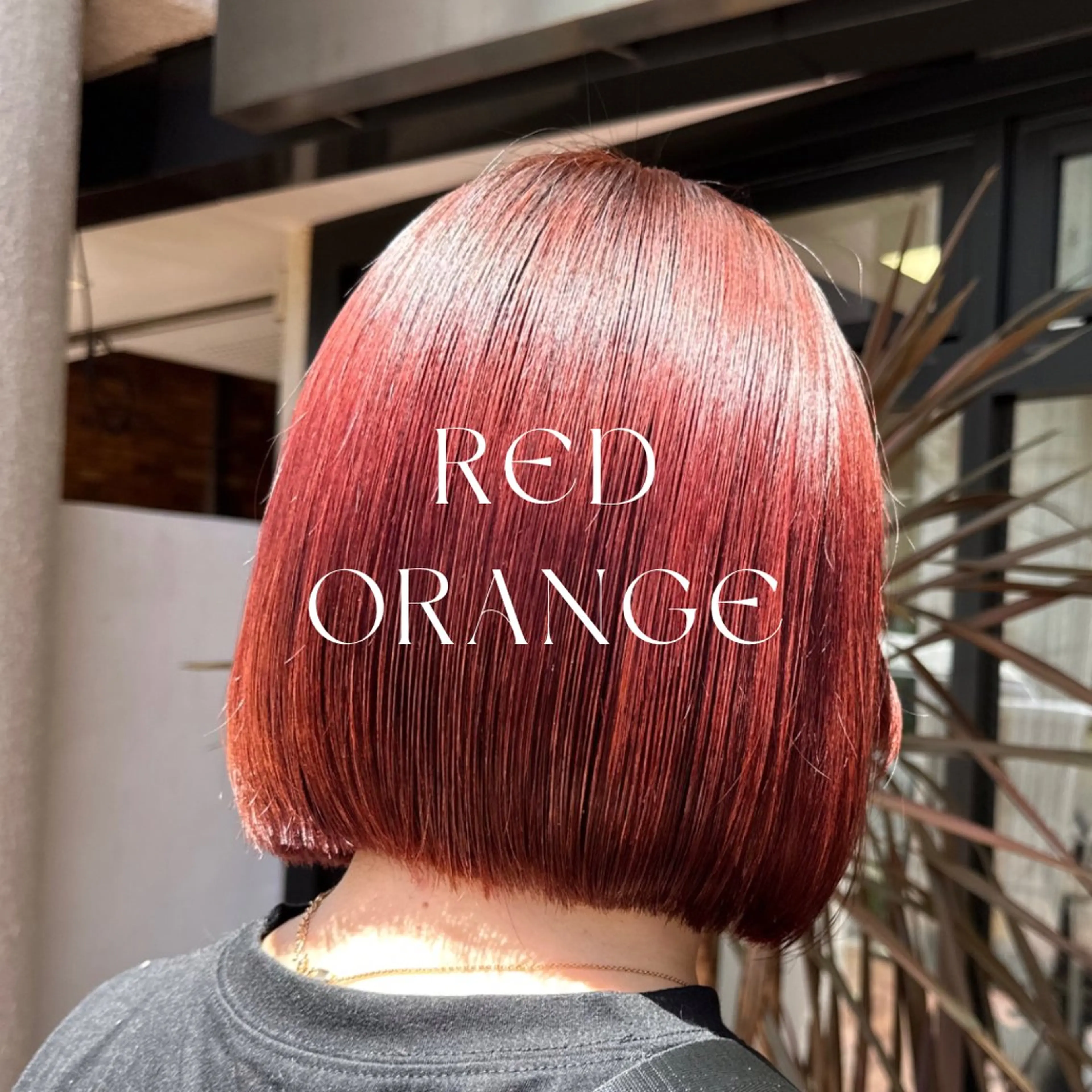 ショート カラー ハイトーン/暖色/ 眉/メイク/Rinaのヘアスタイル