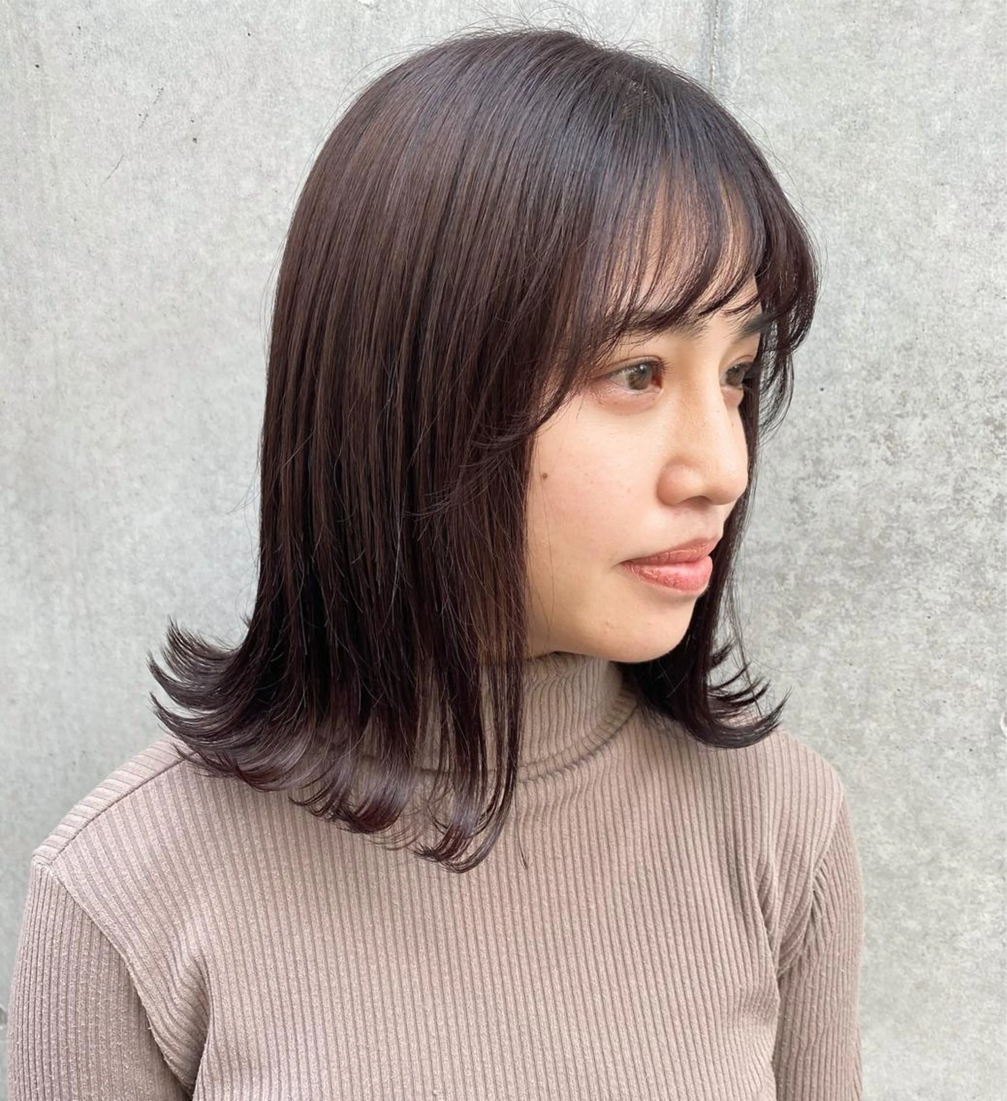 ミディアム カラー masa/ボブ特化/ ぷつっとボブのヘアスタイル