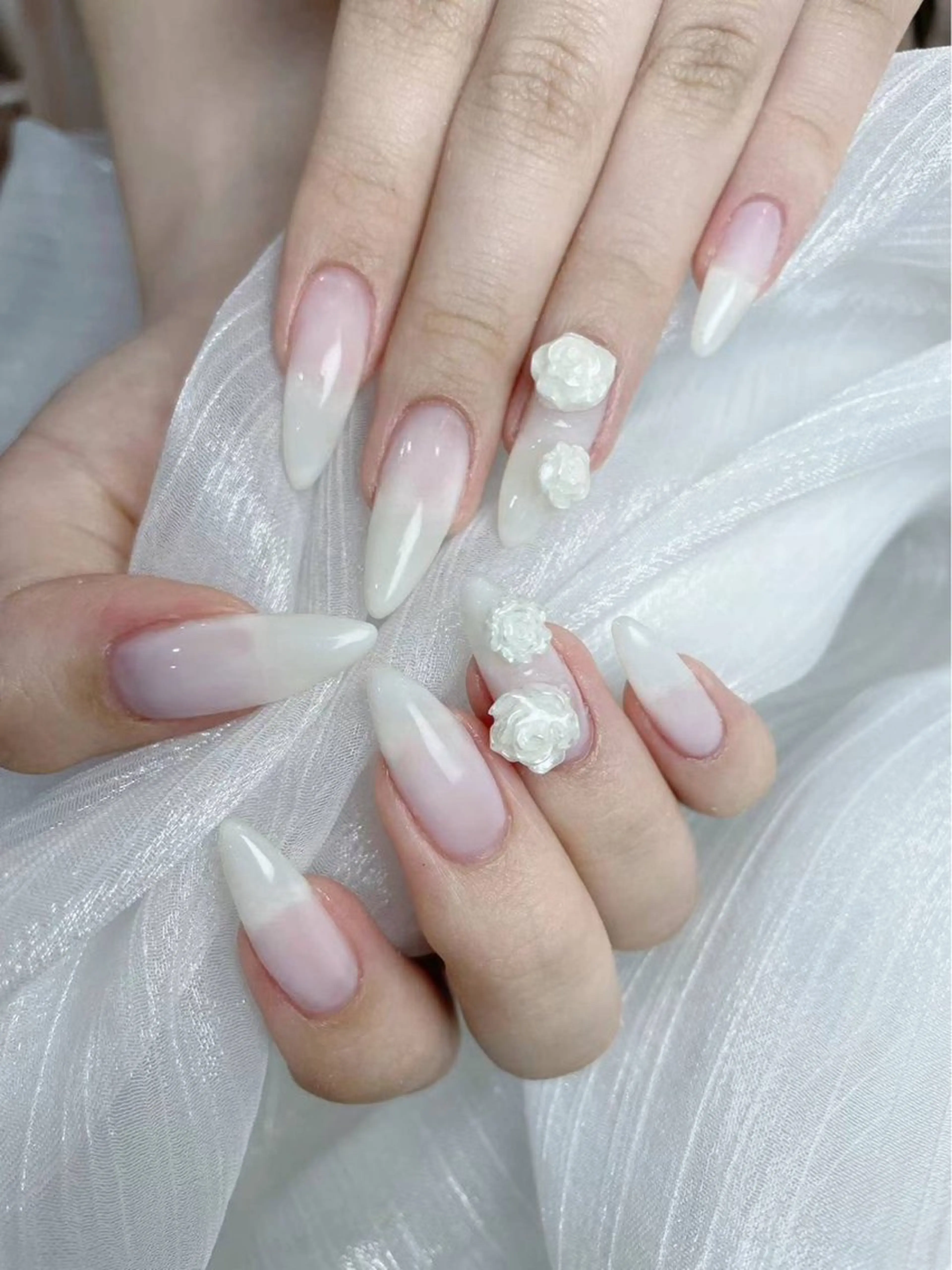 ネイル アートネイル フラワーネイル フットネイル ジェルネイル マグネットネイル Babarla nailのネイルデザイン