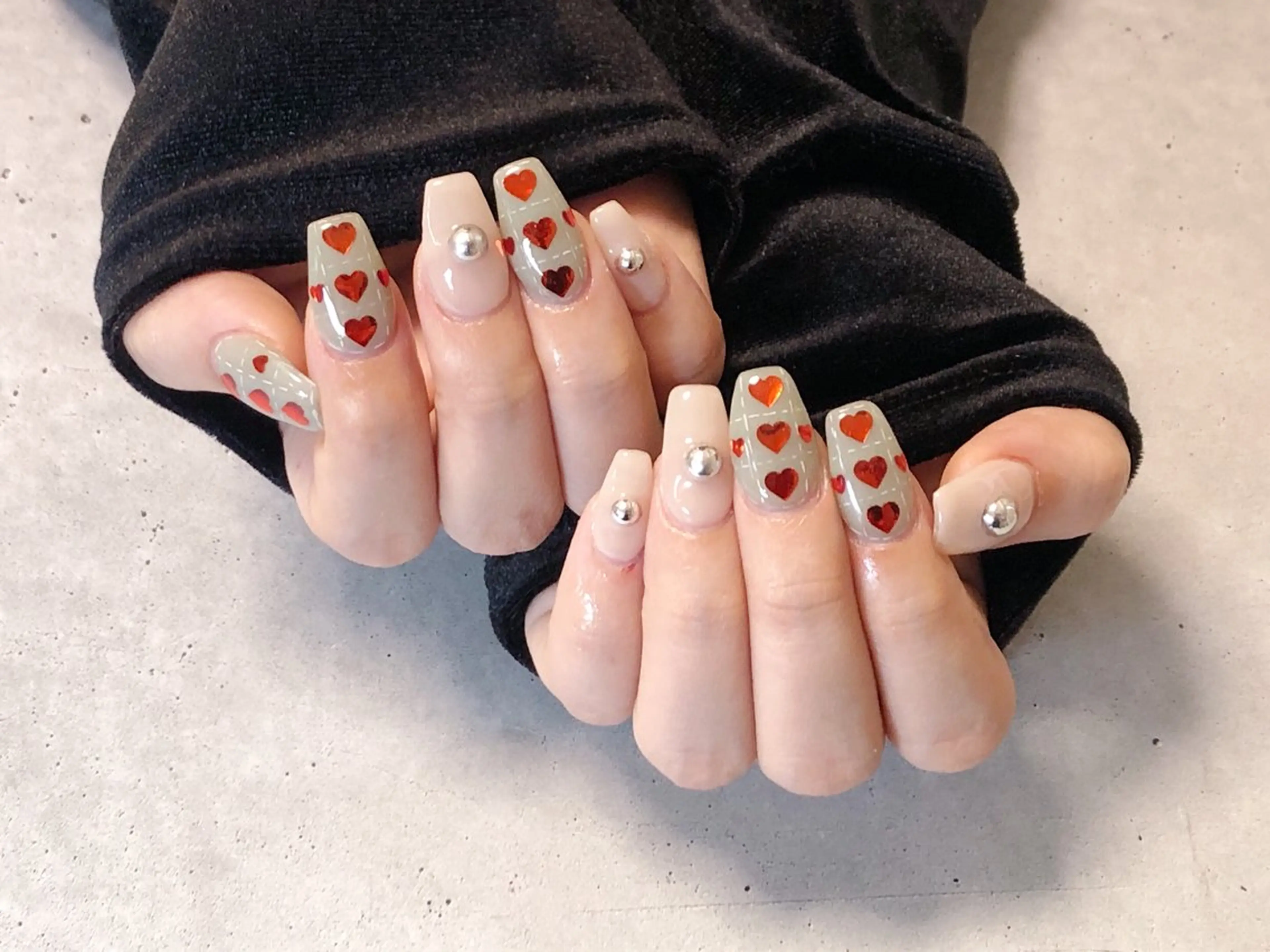 ネイル ハンドネイル 🐈yun nail ソン🐈のネイルデザイン