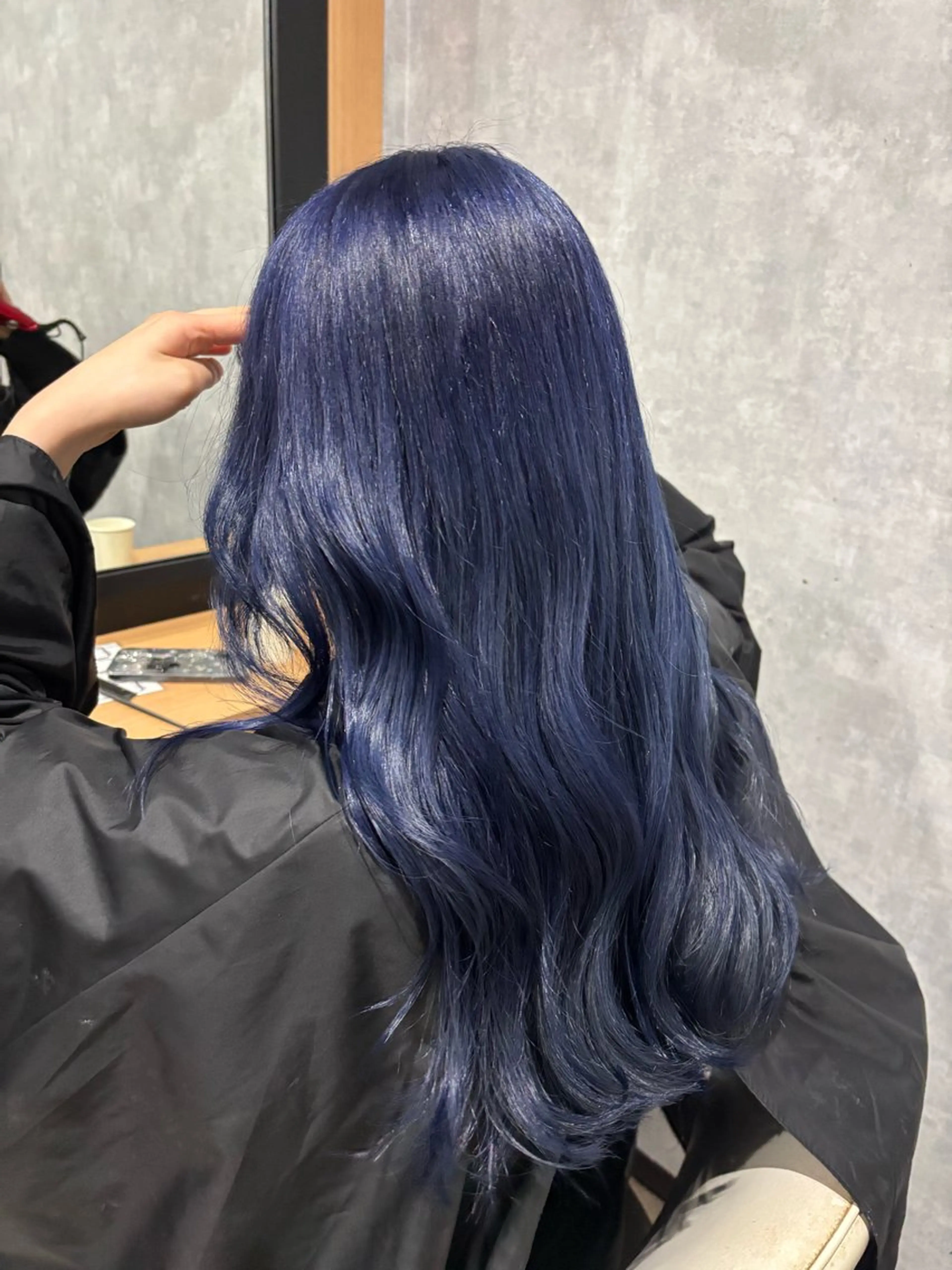 ロング カット ヘアカラー トリートメント 🌐NATSUMI 🌐【寒色カラー】のヘアスタイル