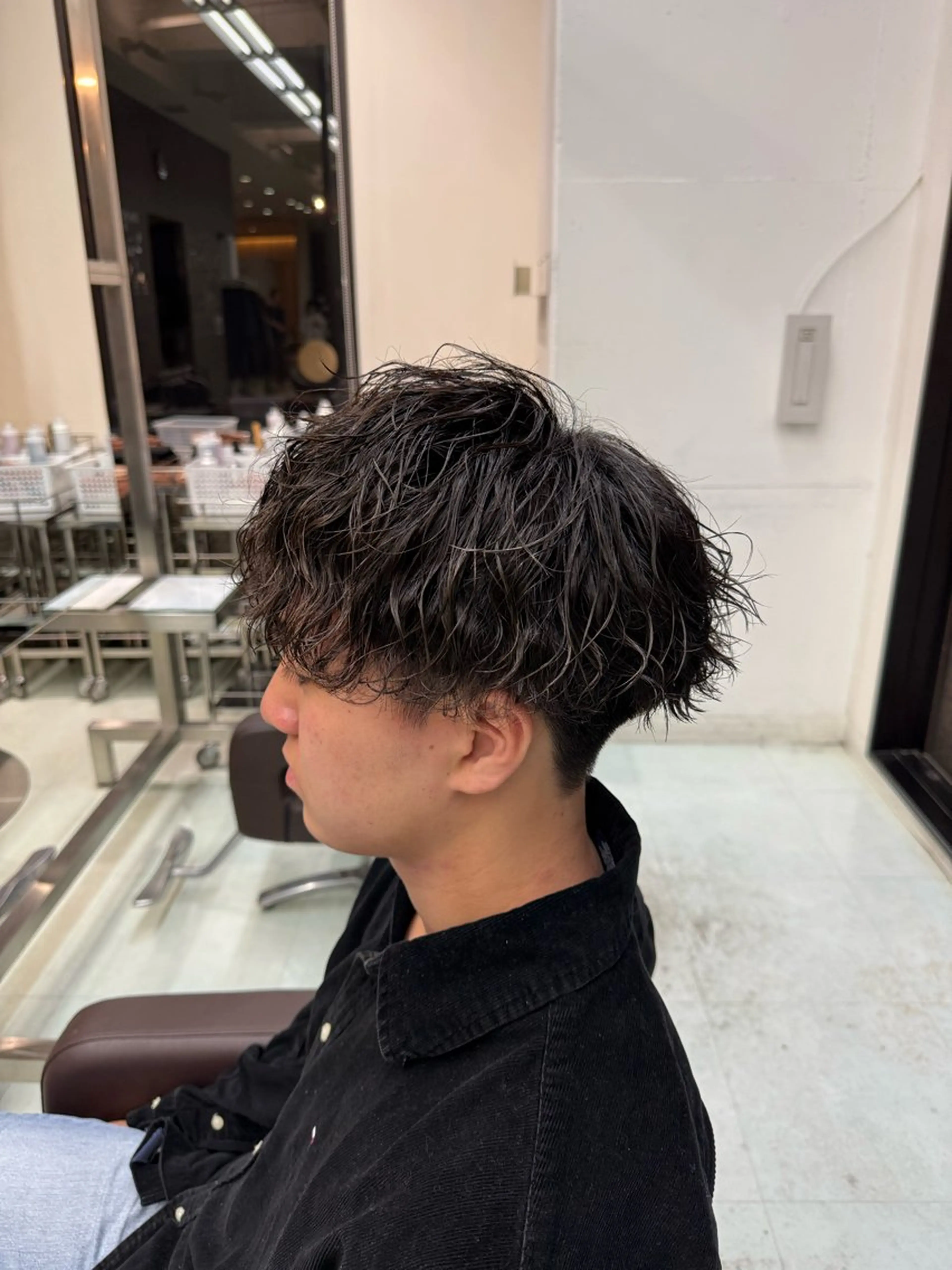 パーマ メンズ カット パーマ トリートメント 美髪矯正✨美髪特化 /新井優馬のヘアスタイル