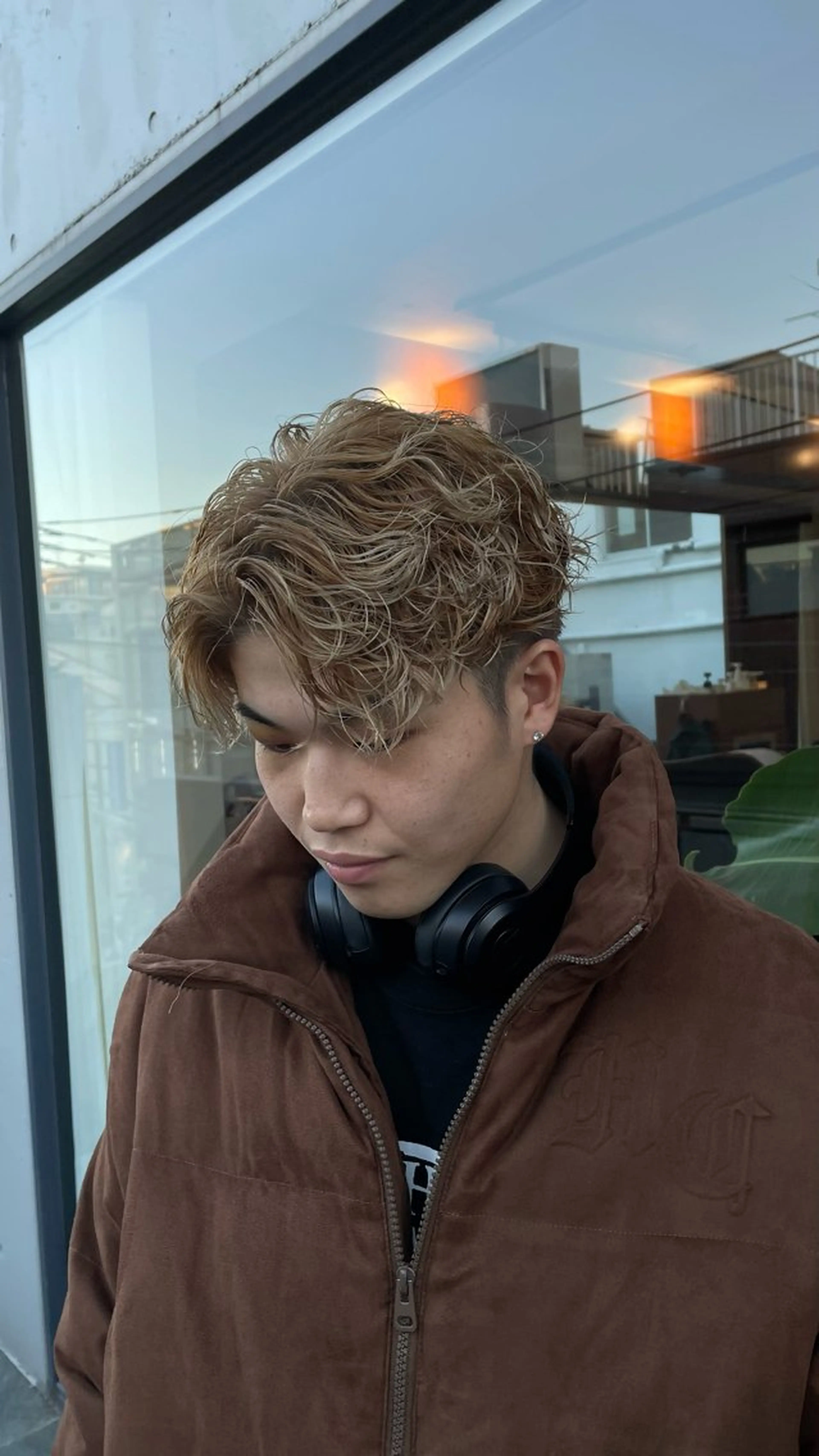 ショート カラー パーマ fifth 阿部楓のヘアスタイル