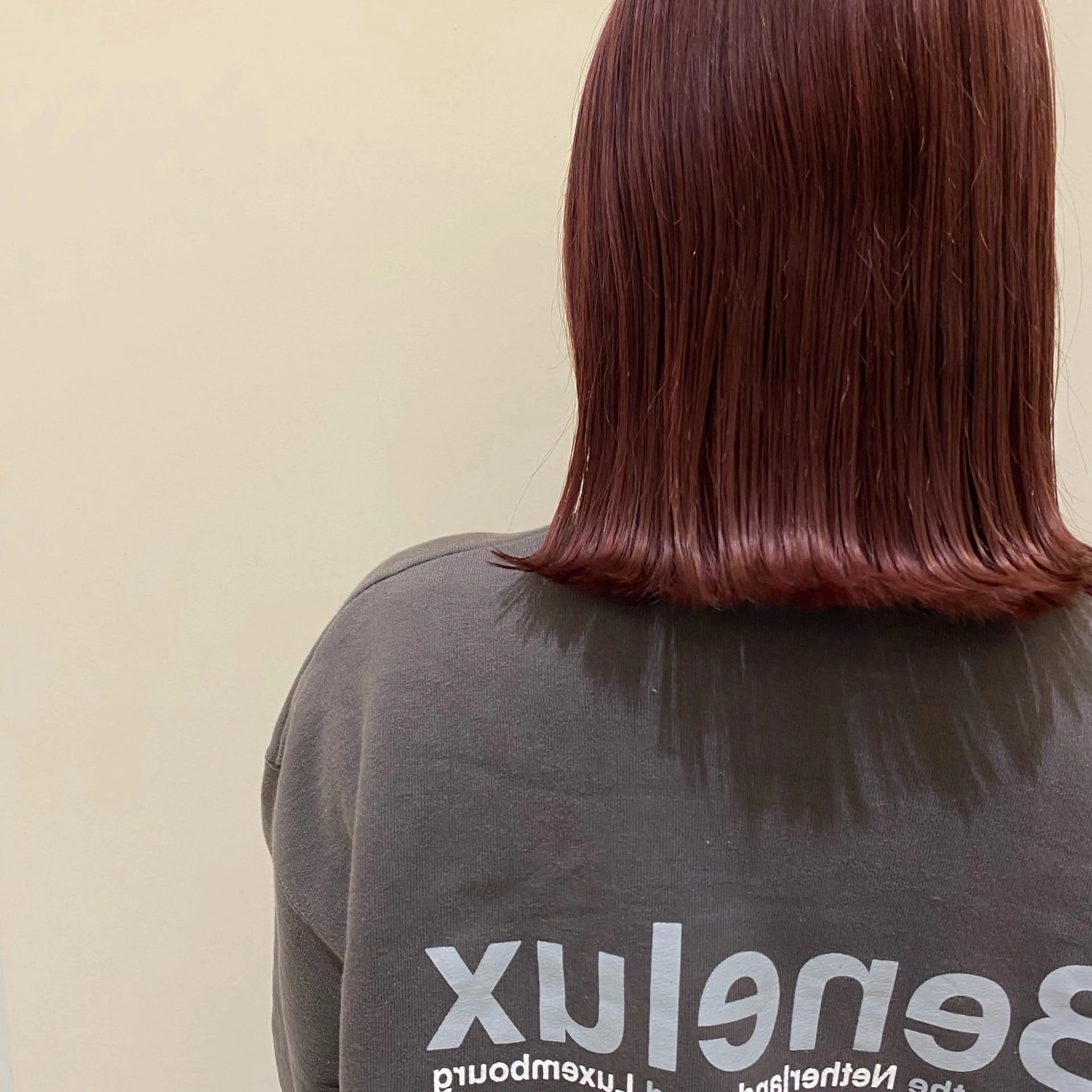 ミディアム カラー MUKU ひかるのヘアスタイル