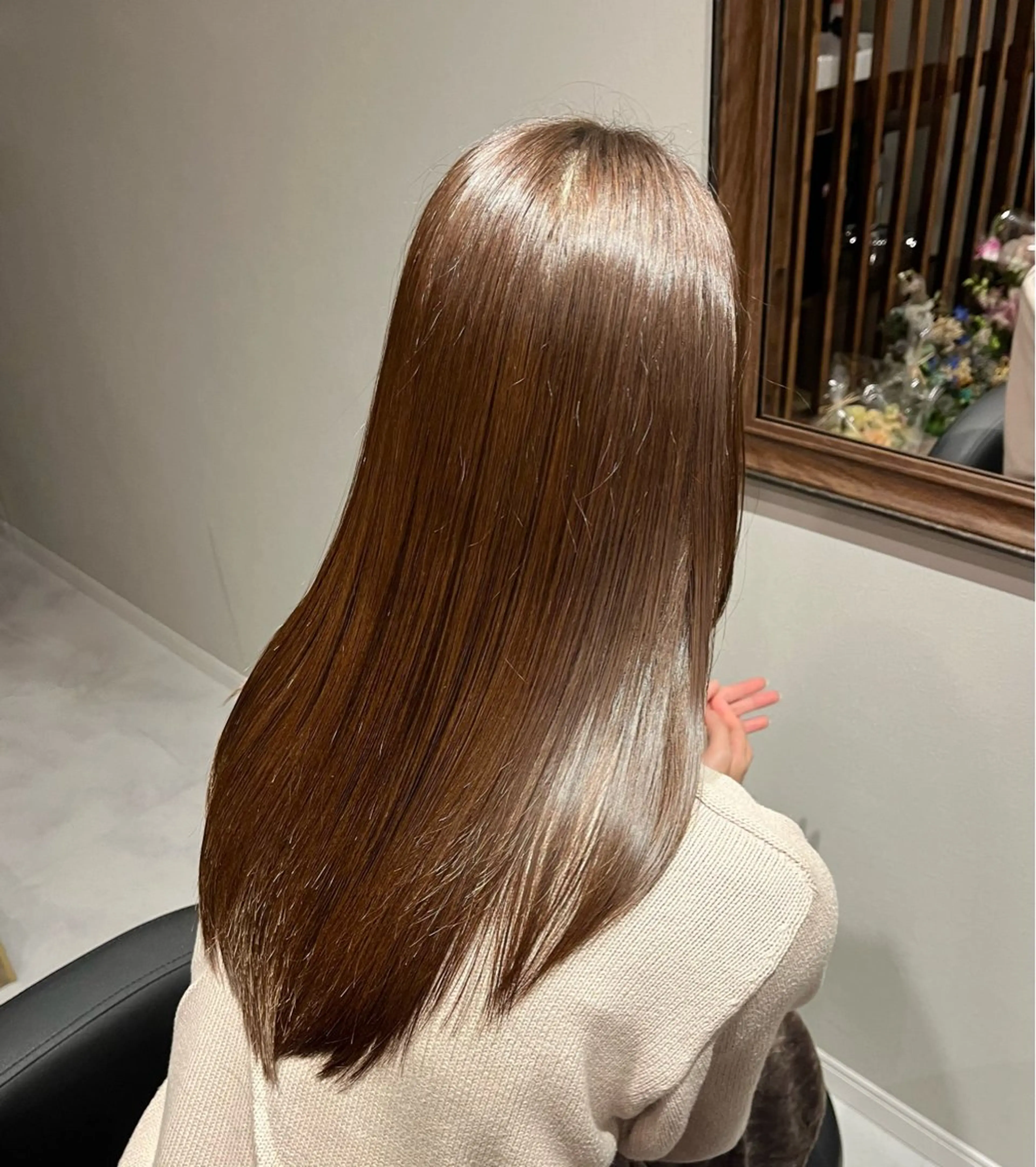 セミロング 臼井 琢也のヘアスタイル