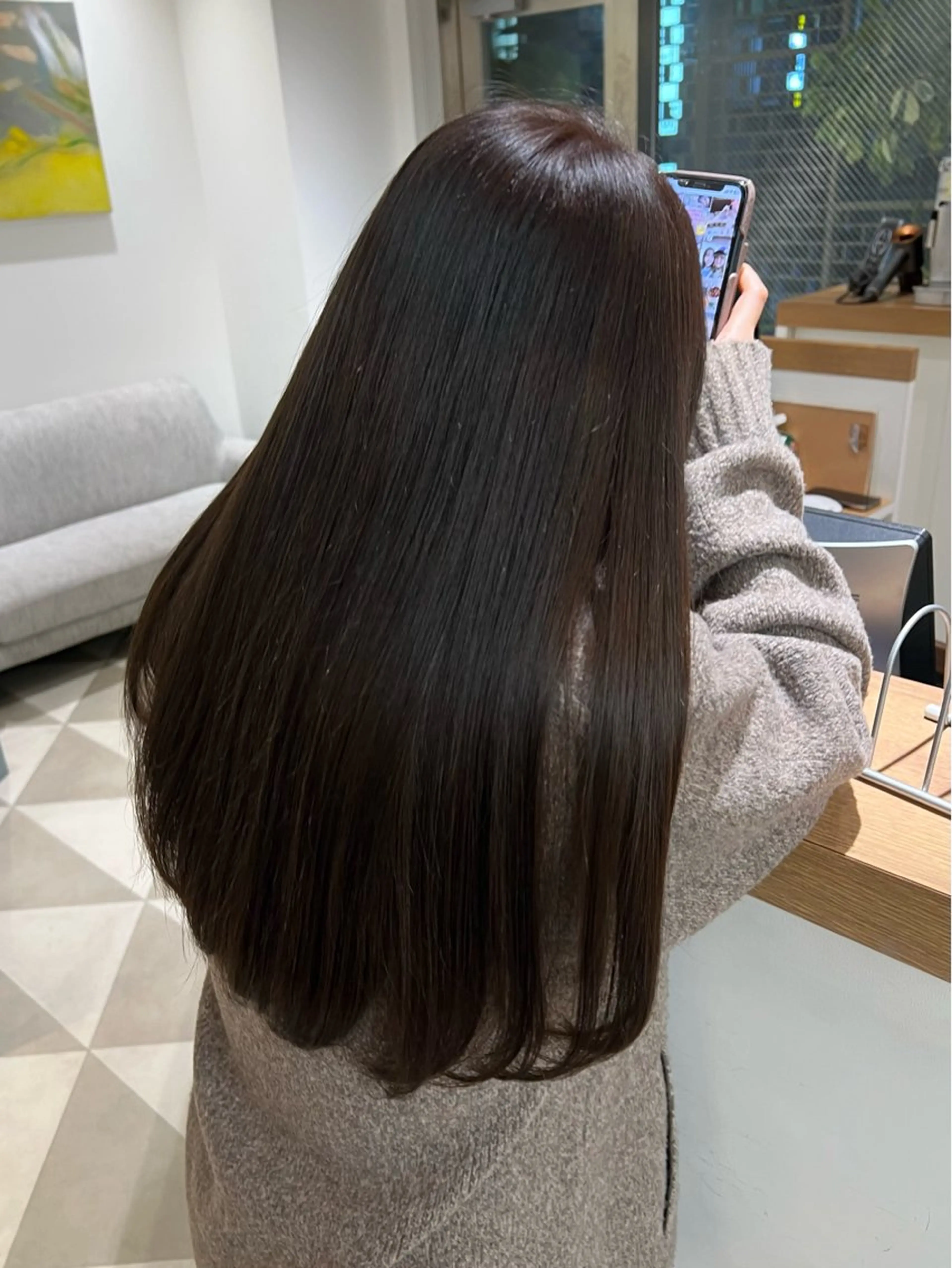 ロング ヘアカラー トリートメント カット無料| 青山 |三浦秀太郎のヘアスタイル